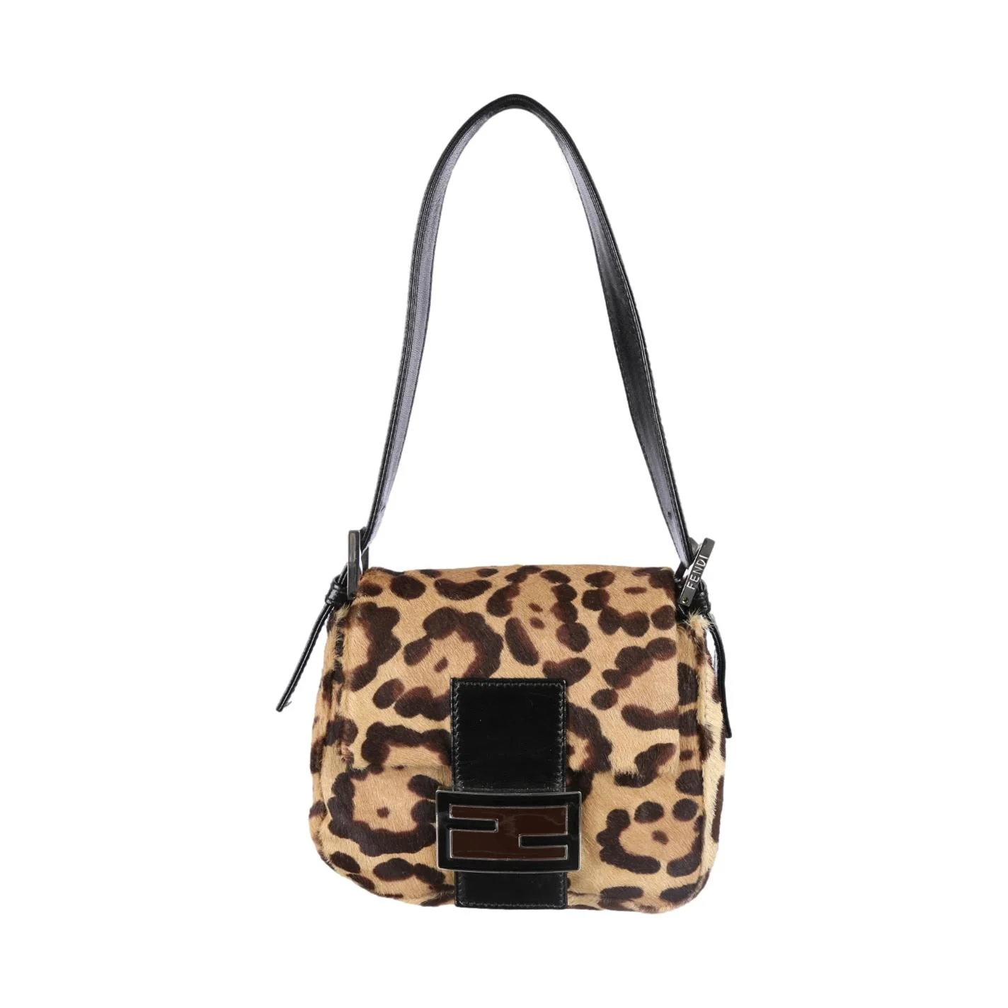 Fendi Cheetah Mini Baguette