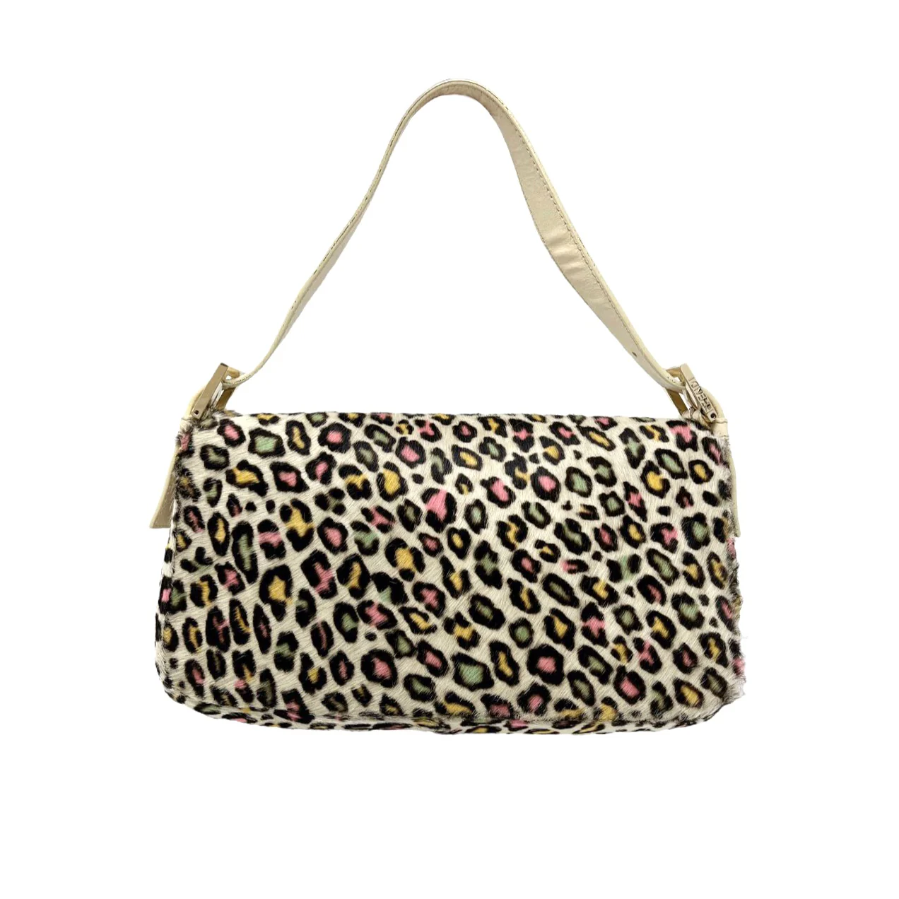 Fendi Cheetah Print Calf Hair Baguette - Image 2