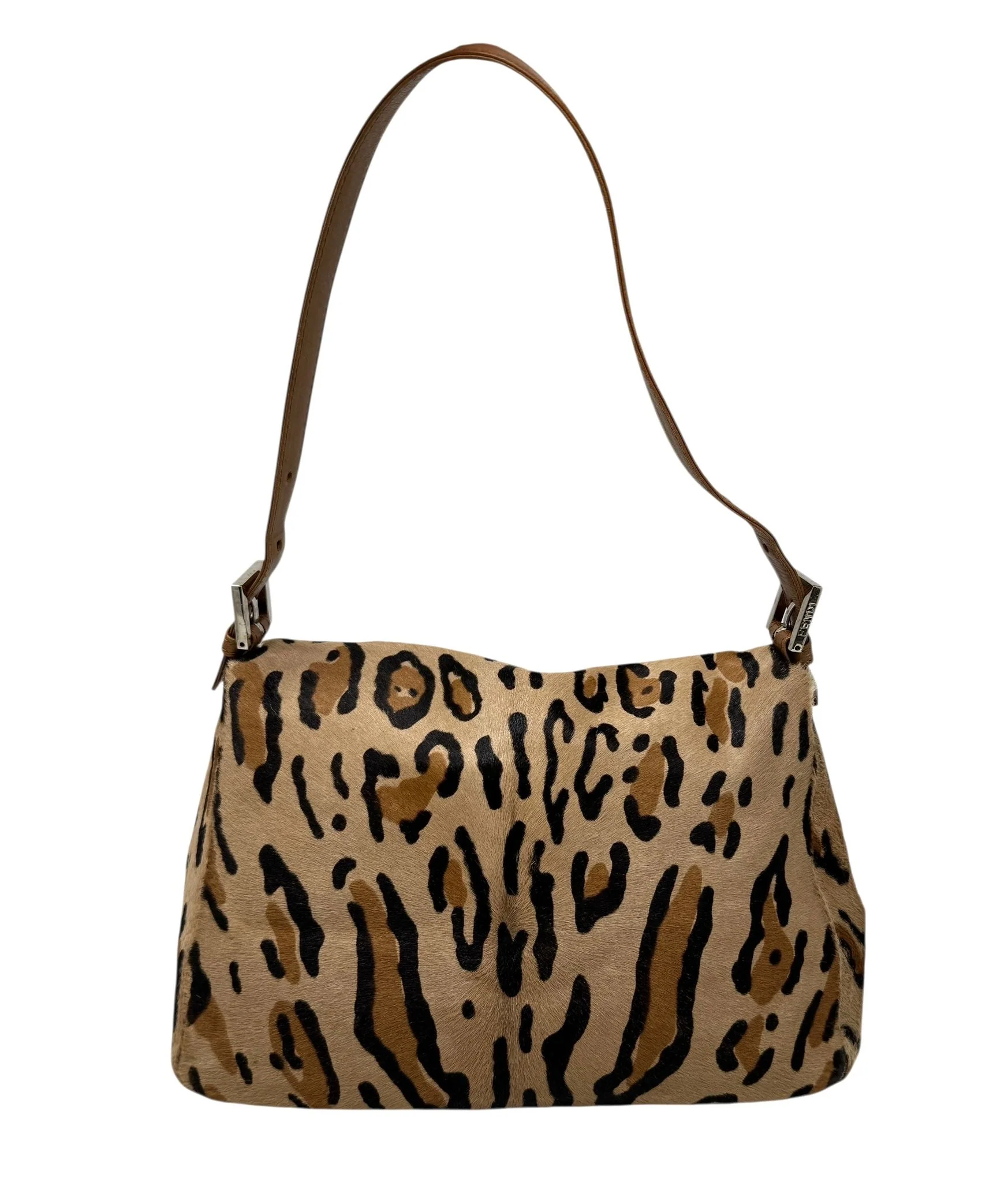 Fendi Cheetah Print Mama Baguette Bag - Image 2
