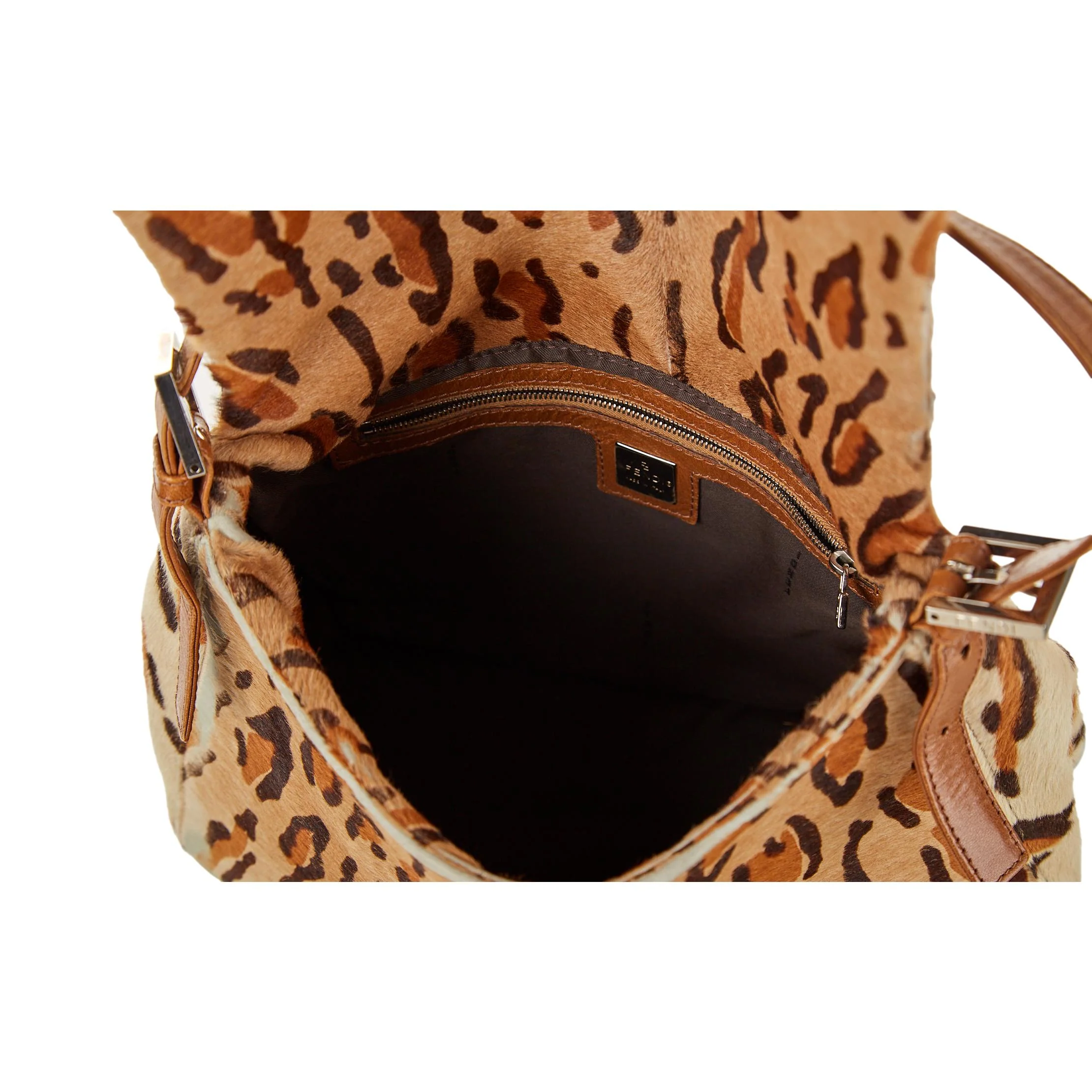 Fendi Cheetah Print Mamma Baguette - Image 4
