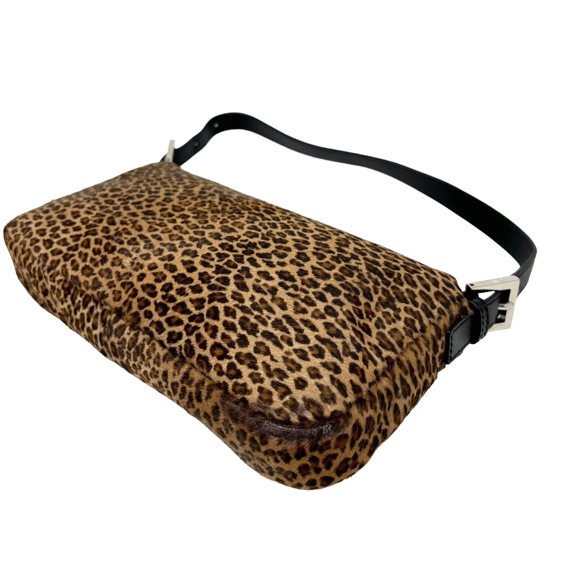 Fendi Cheetah + Red Baguette Bag - Image 5
