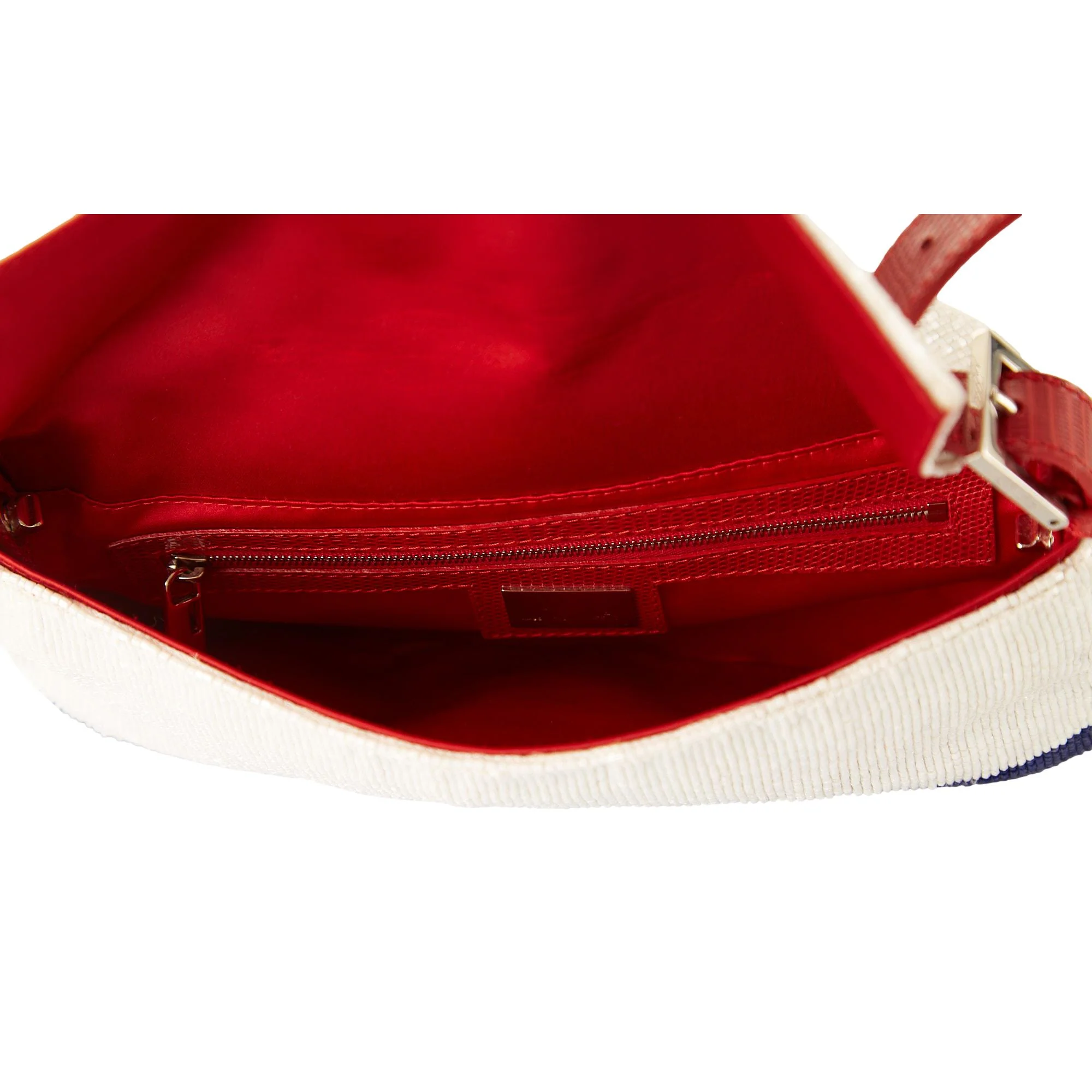 Fendi Color Block Beaded Baguette - Image 4