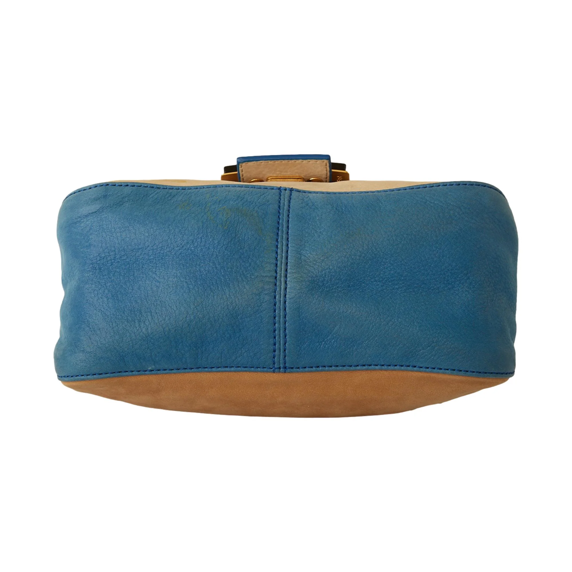 Fendi Colorblocked Mama Mini Baguette Bag - Image 3