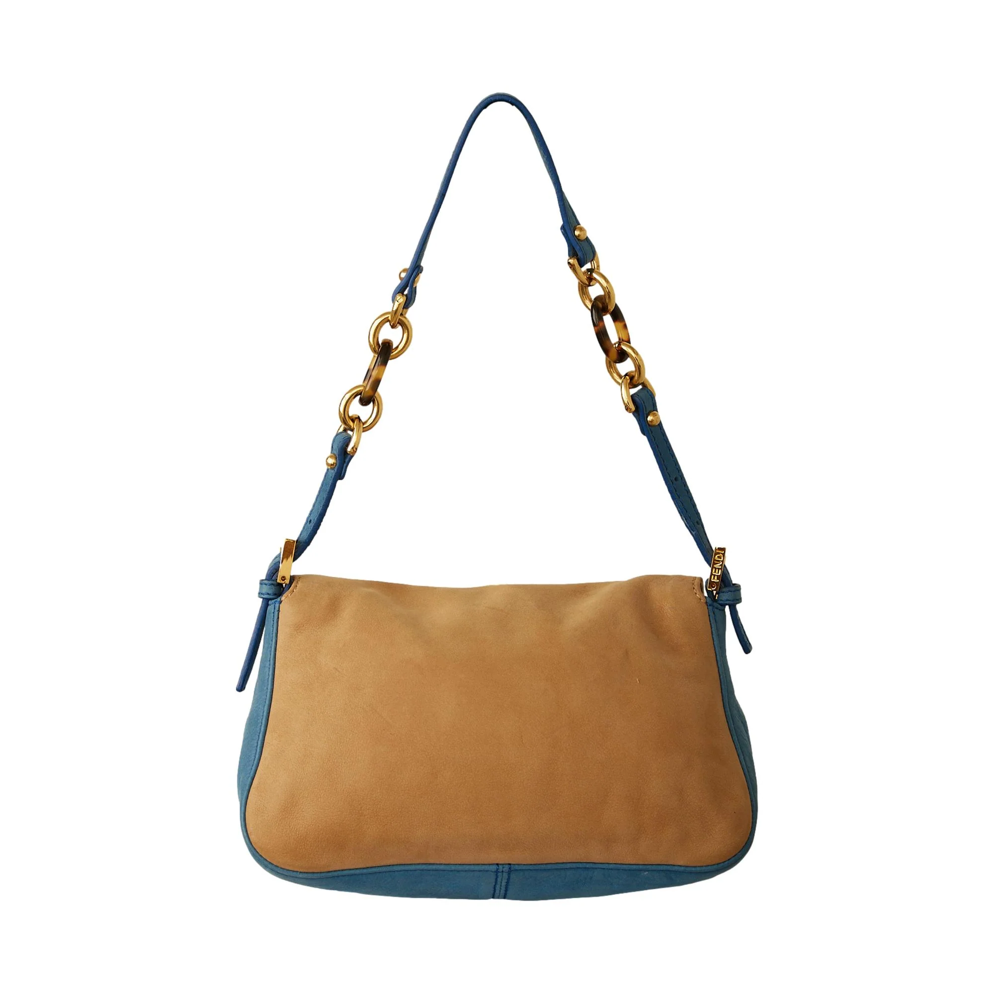 Fendi Colorblocked Mama Mini Baguette Bag - Image 4