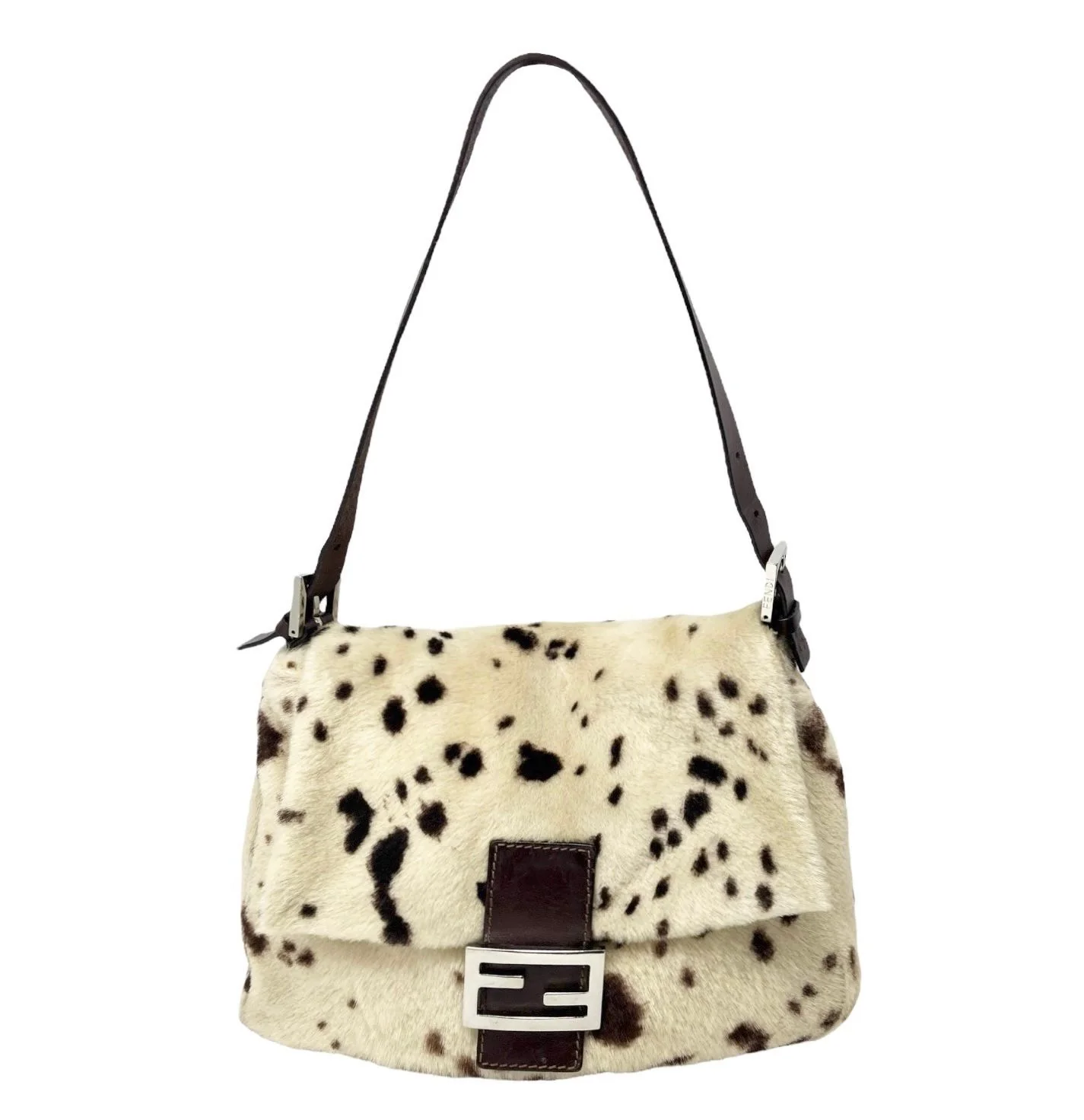 Fendi Cow Print Mamma Baguette
