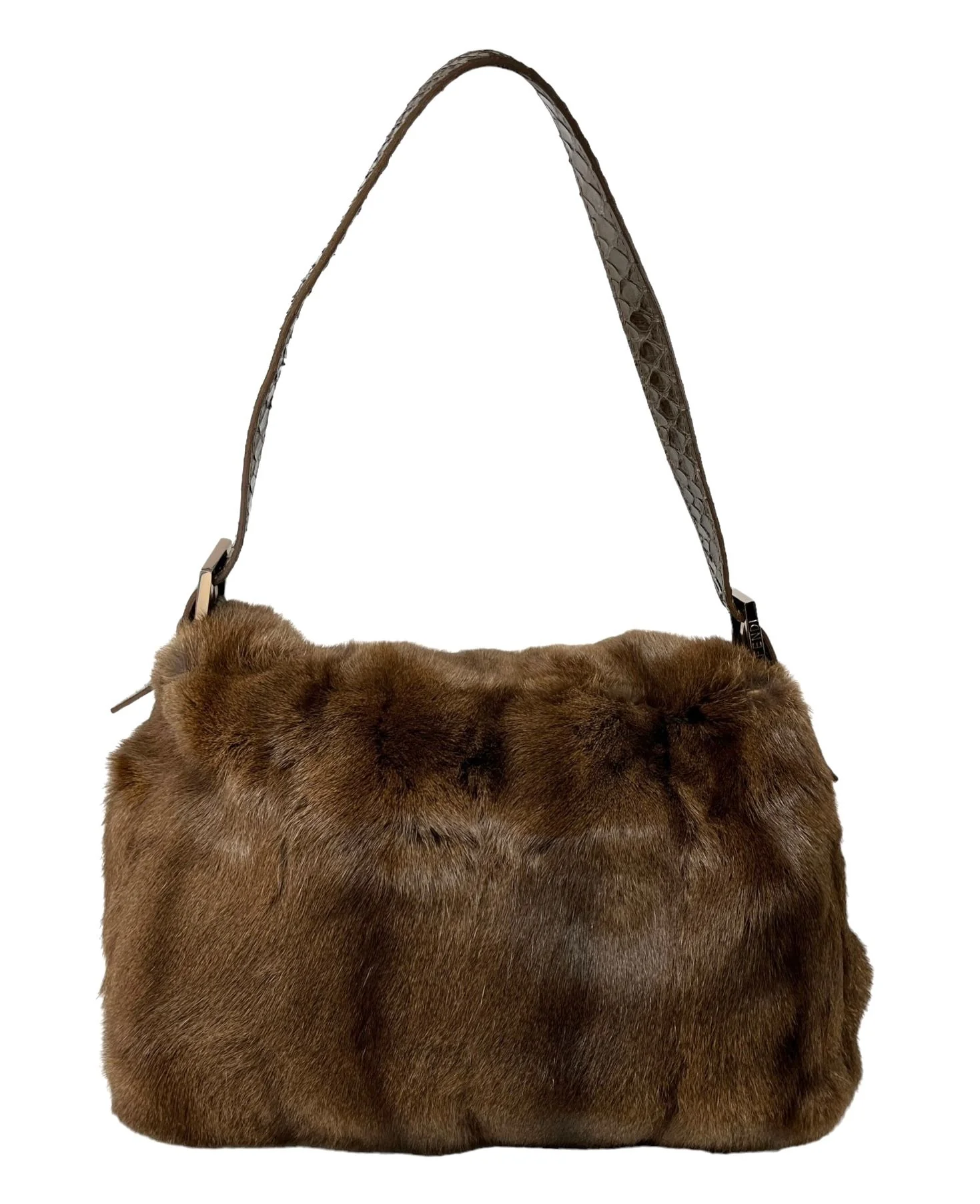 Fendi Fur Mama Baguette Bag - Image 2