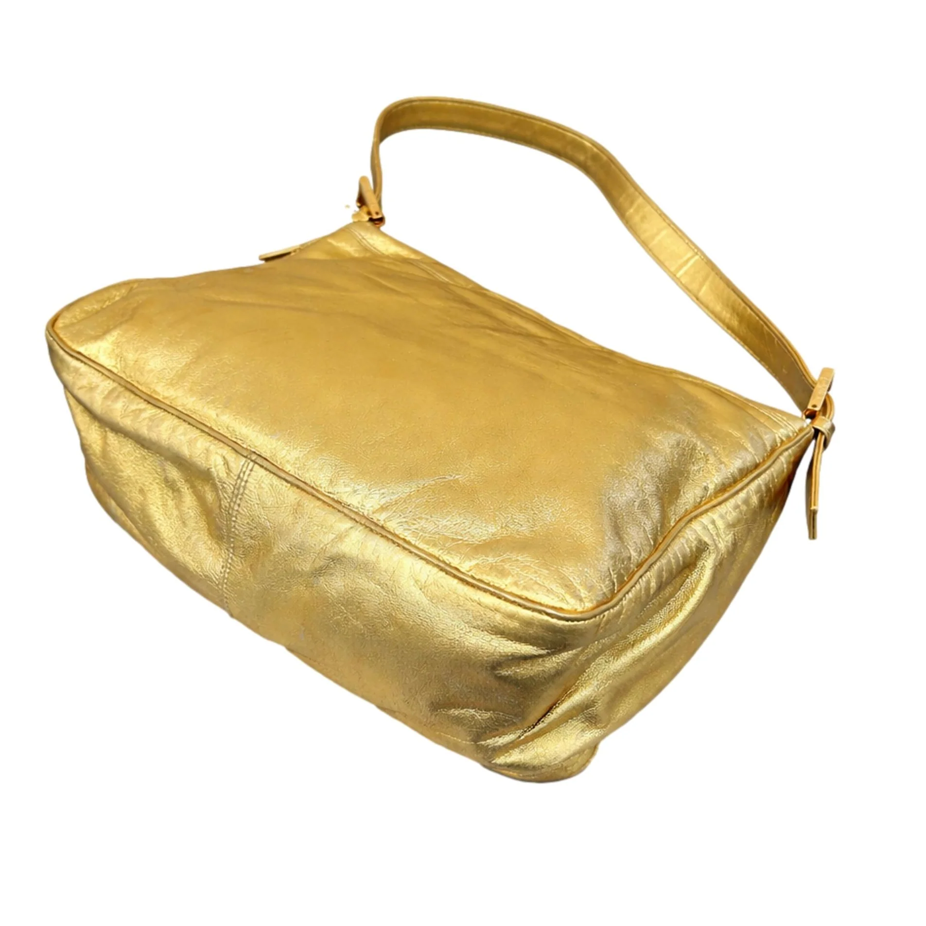 Fendi Gold Mamma Baguette - Image 4