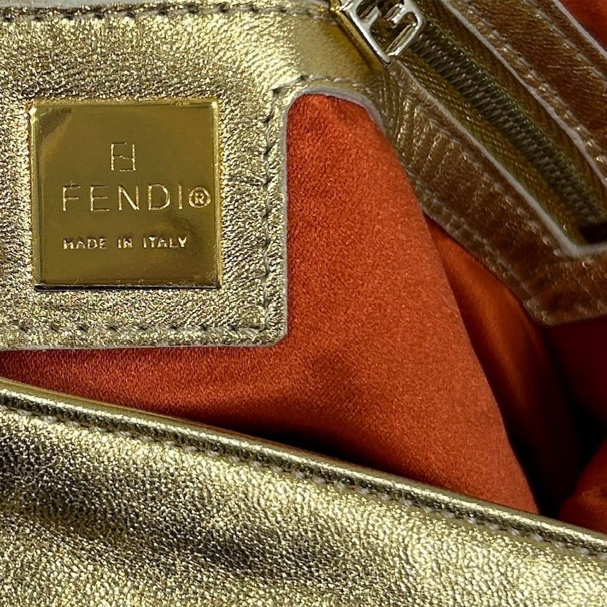 Fendi Gold Mamma Baguette - Image 6