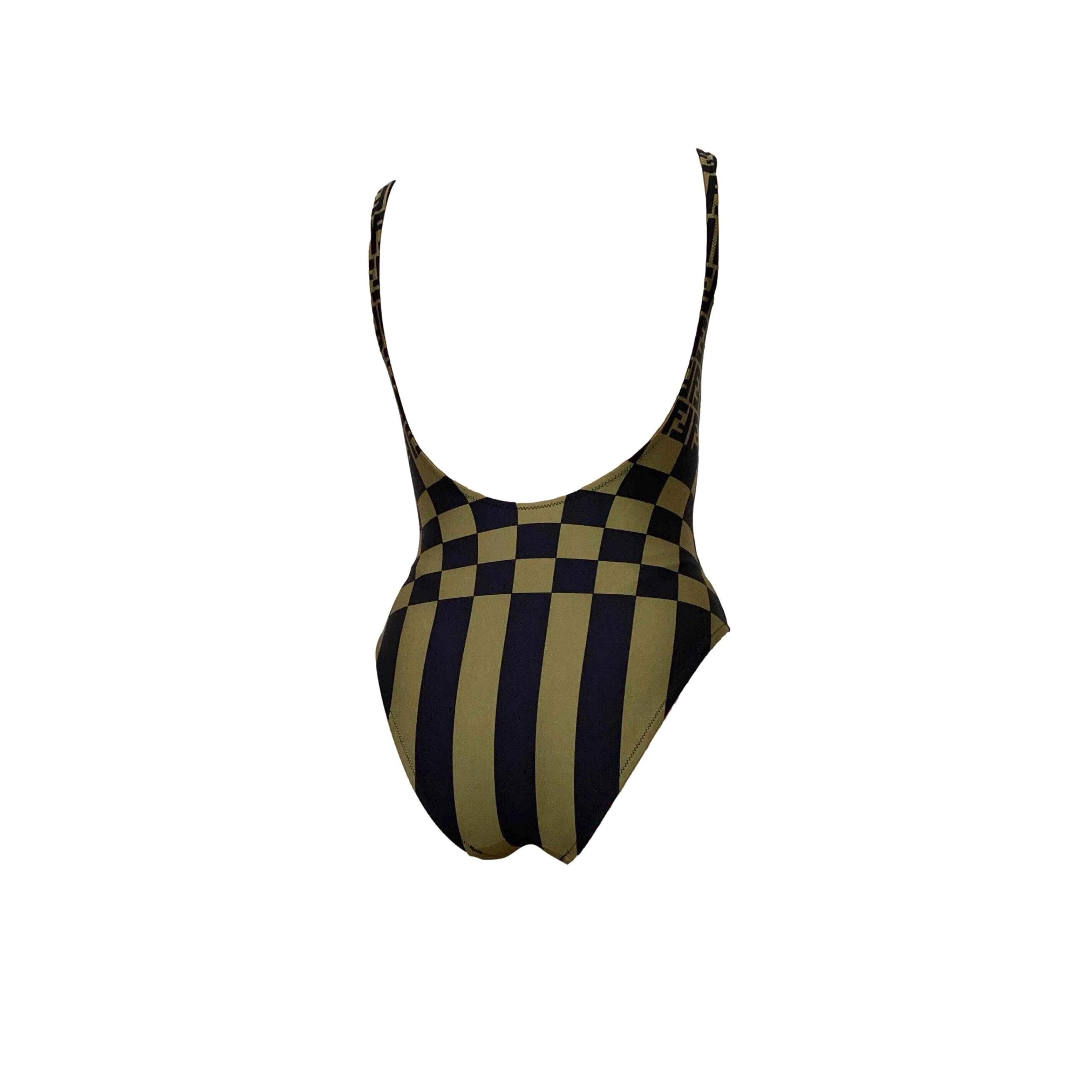 Fendi Green Logo One Piece - Image 2