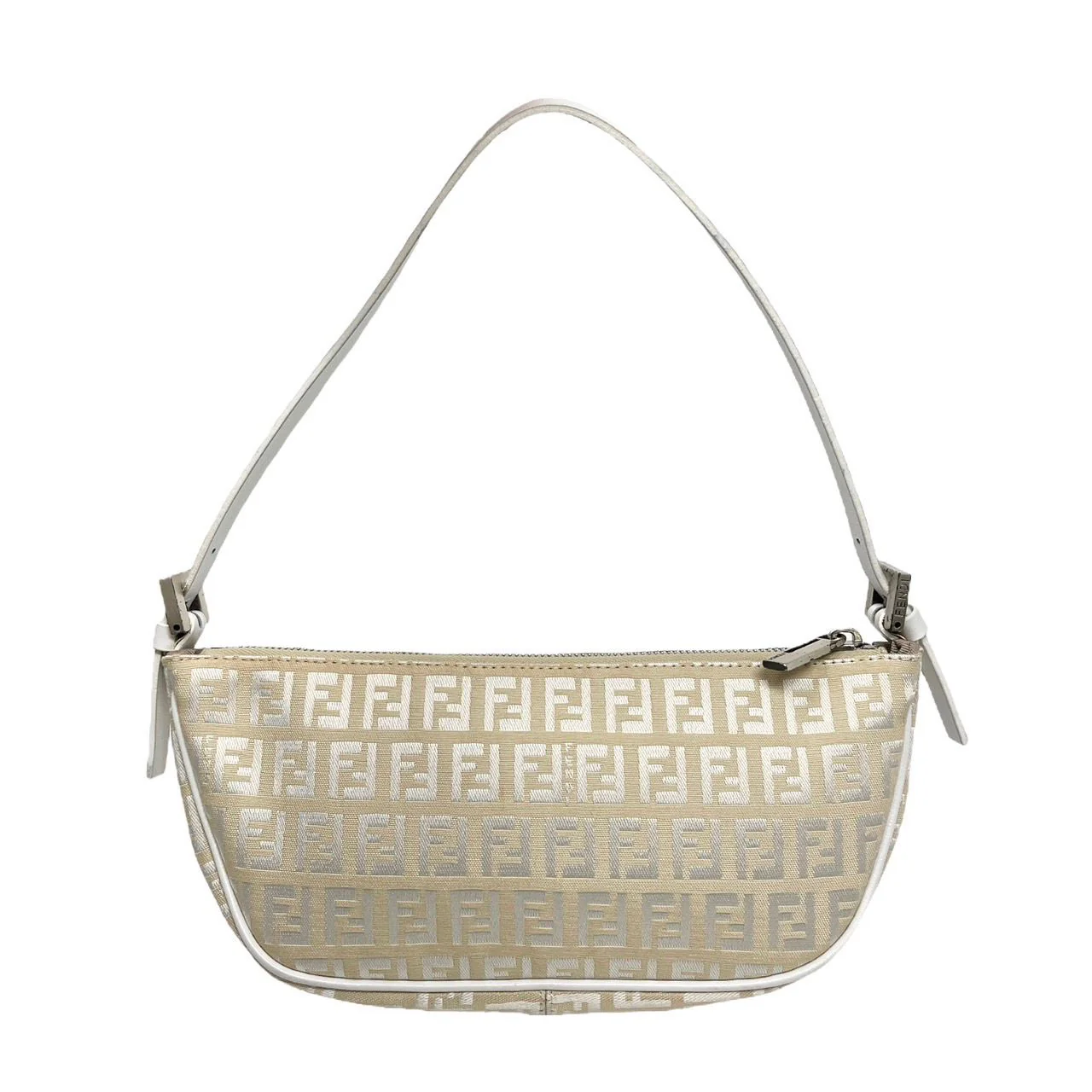 Fendi Ivory Mini Shoulder Bag - Image 2