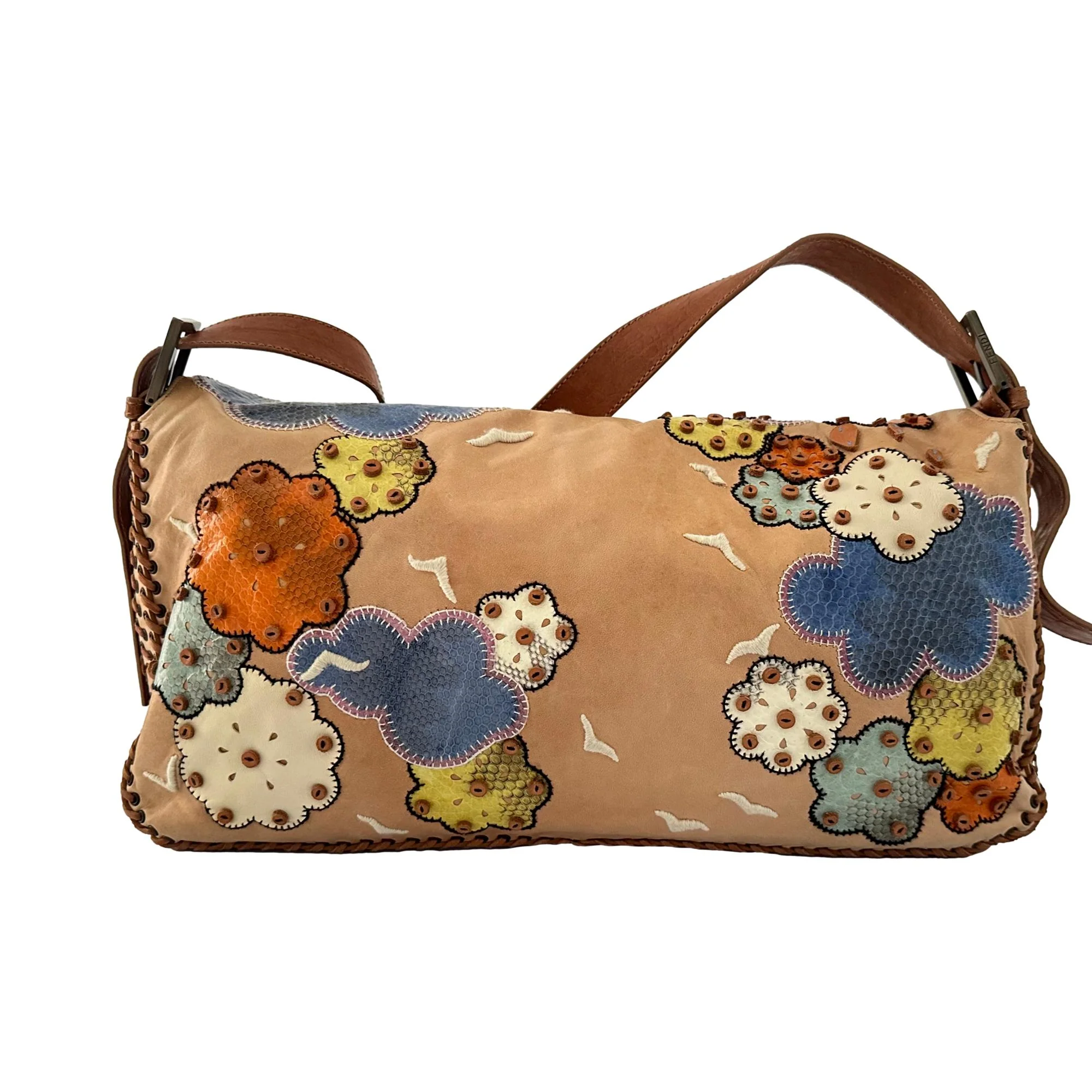 Fendi Jumbo Embroidered 2way Baguette - Image 5