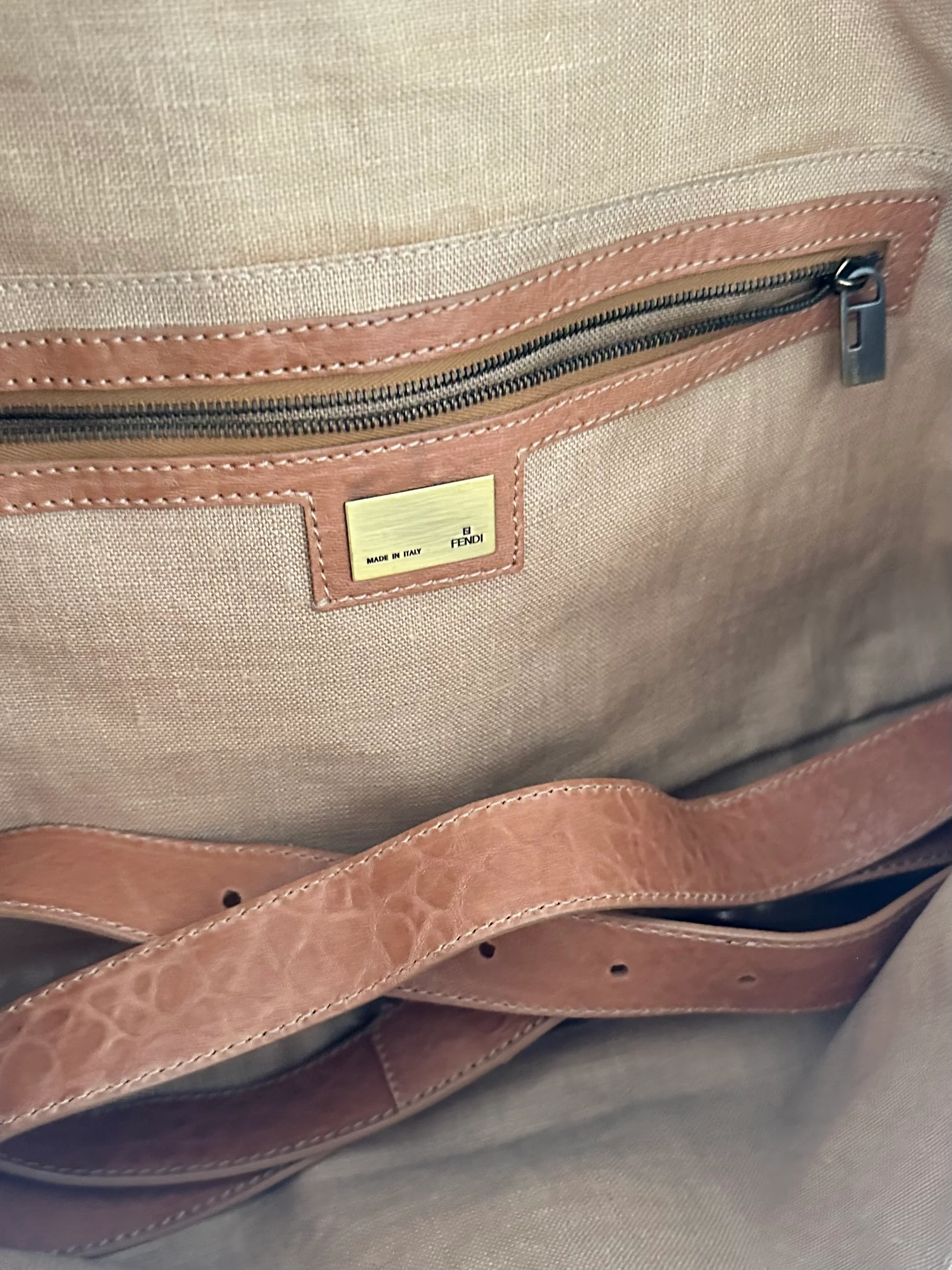 Fendi Jumbo Embroidered 2way Baguette - Image 8