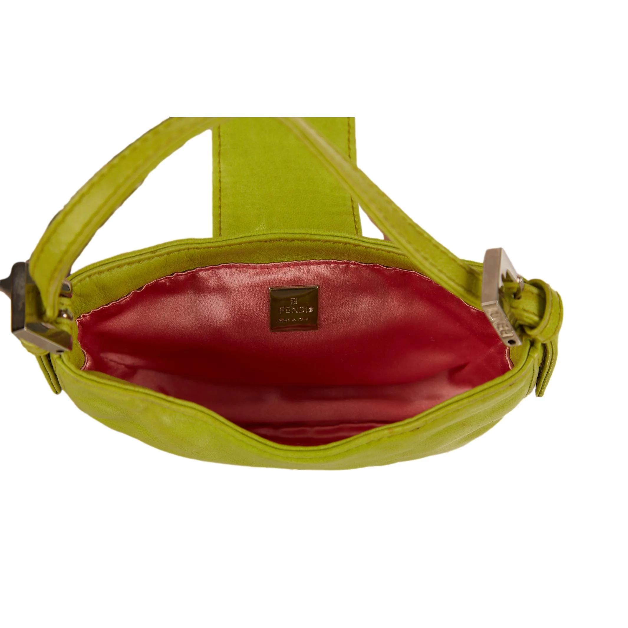 Fendi Lime Green Croissant - Image 4