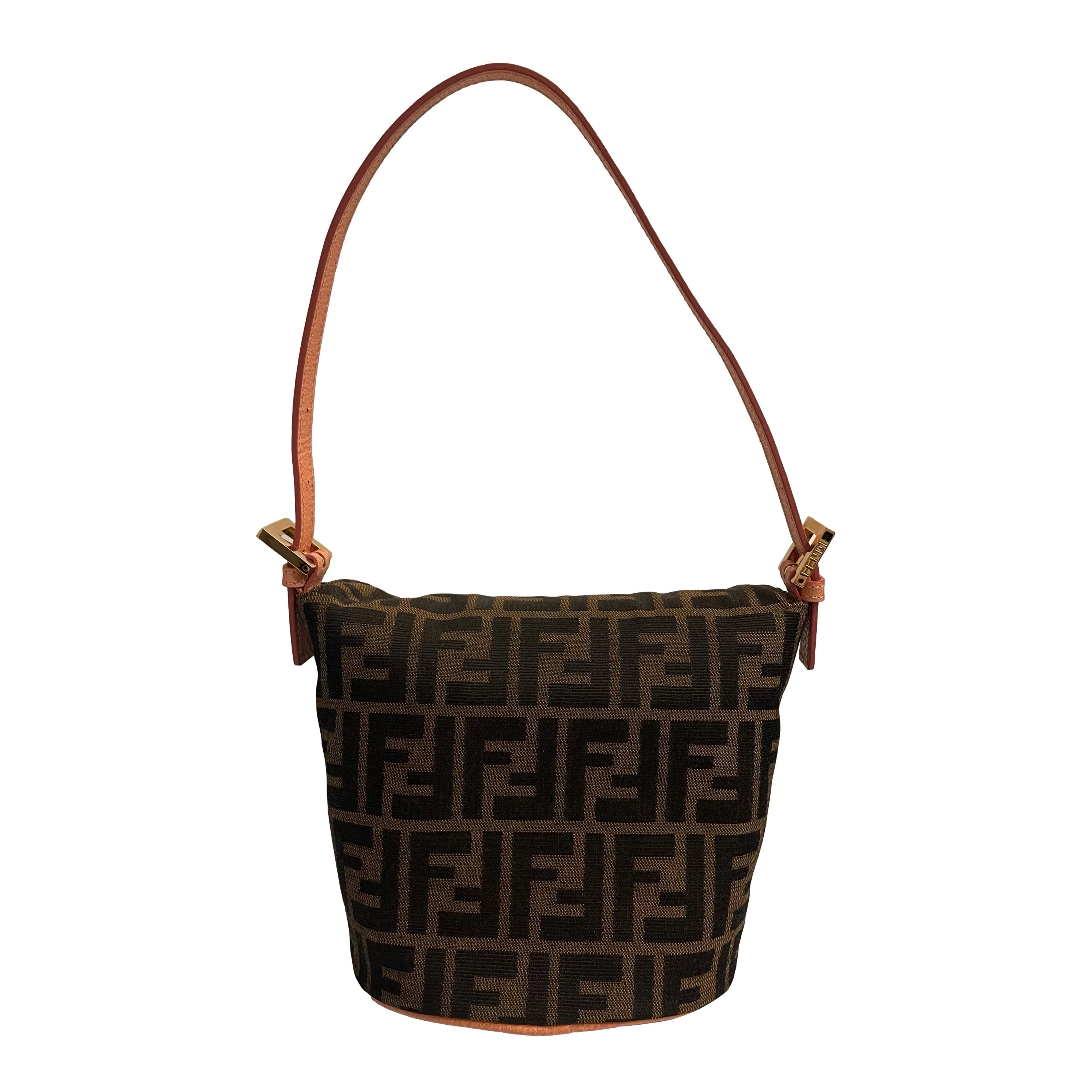 Fendi Logo Flower Clasp Mini Bag - Image 2