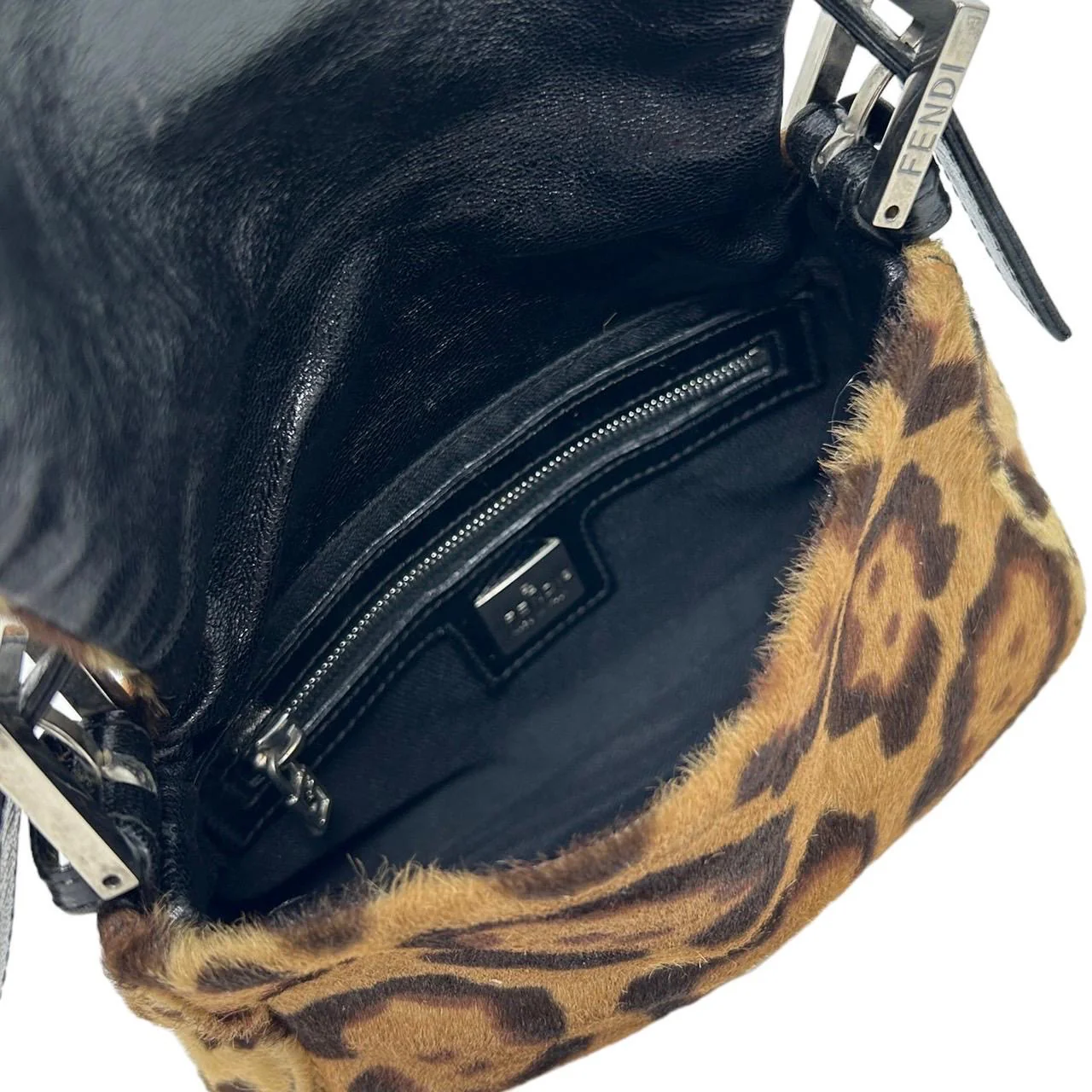 Fendi Mini Cheetah Baguette Bag - Image 3