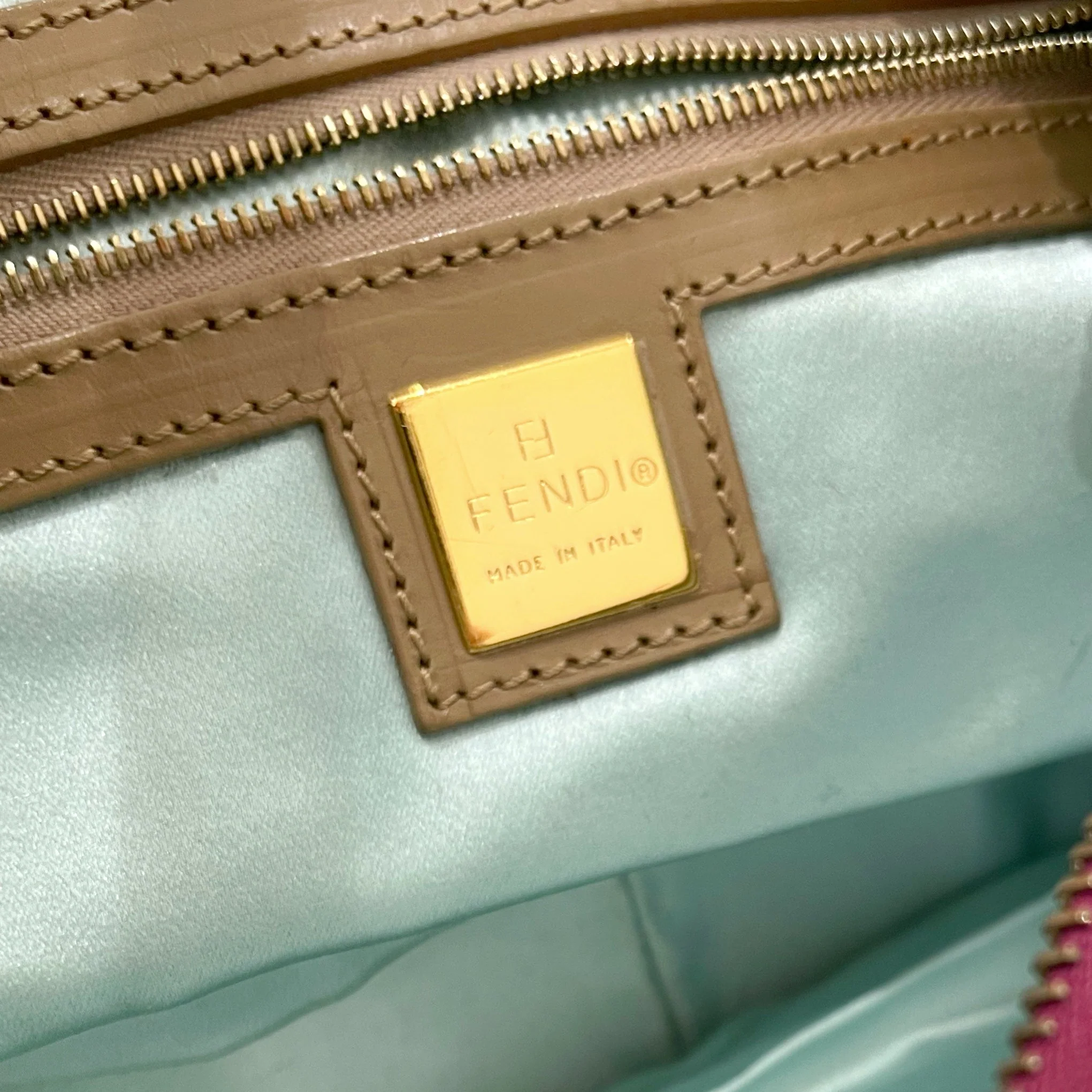 Fendi Multicolor Croissant Shoulder Bag - Image 4