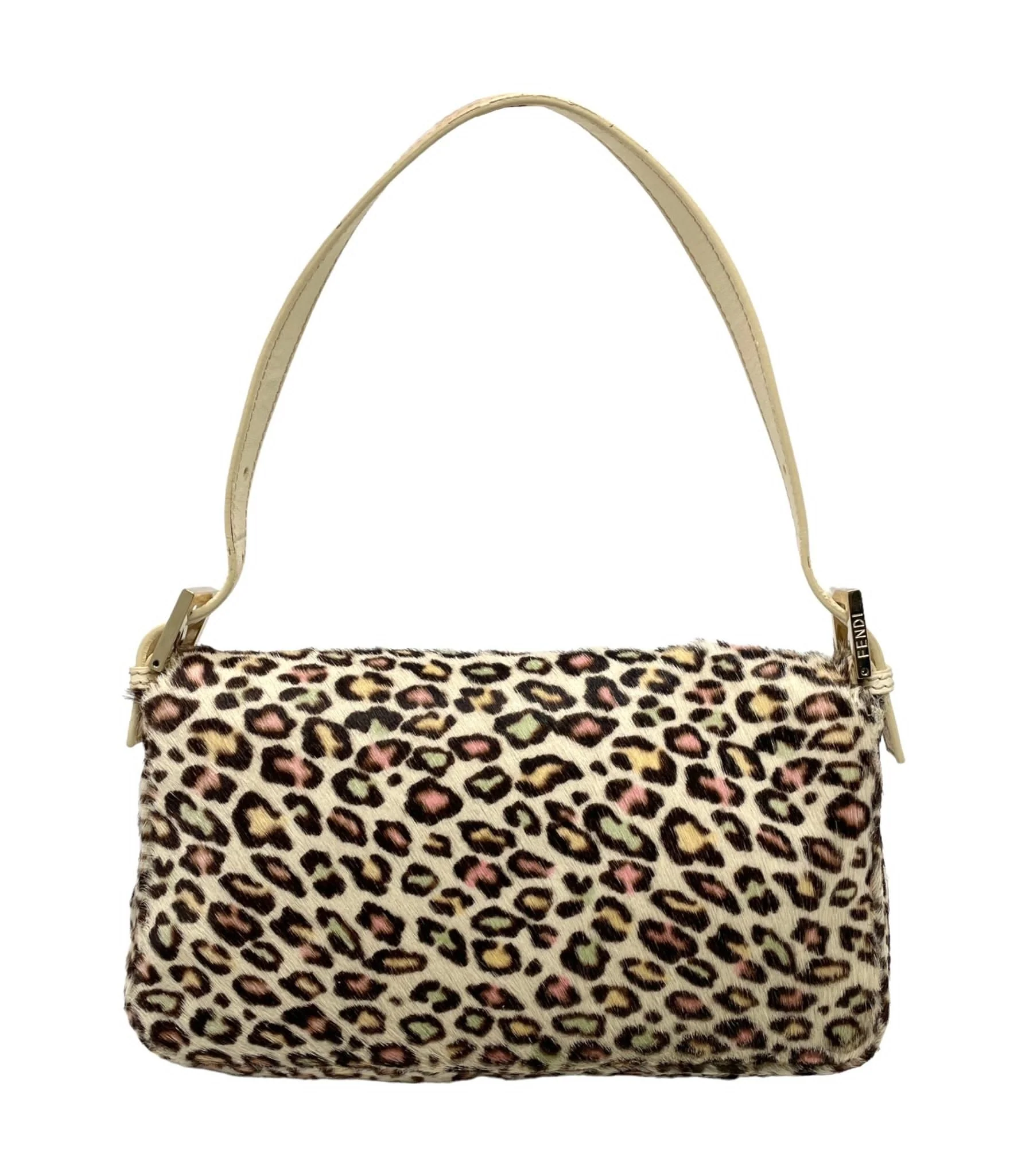 Fendi Multicolor Cheetah Baguette Bag - Image 2