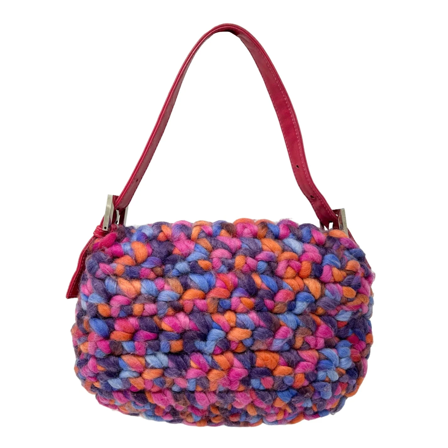 Fendi Multicolor Knit Baguette - Image 2
