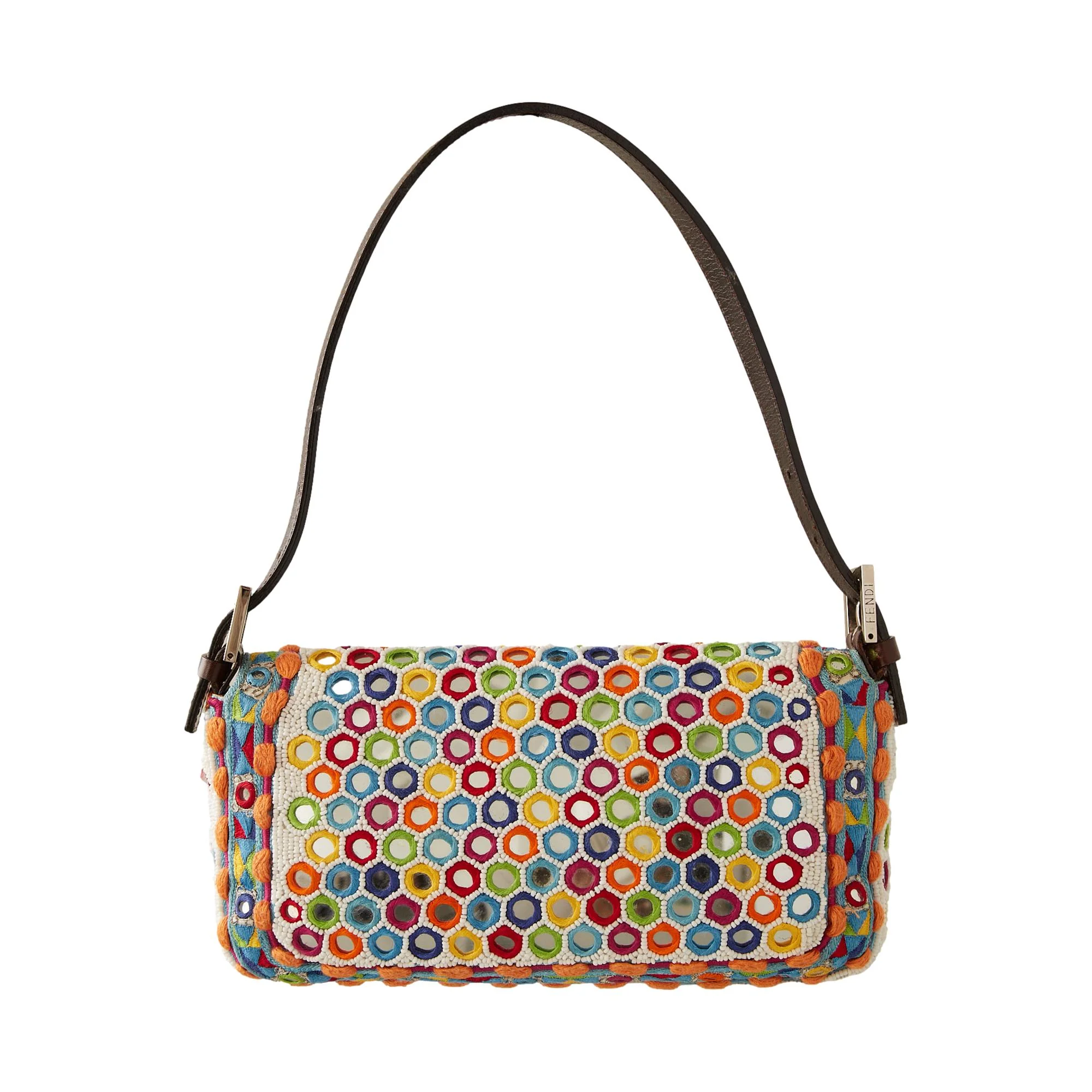 Fendi Multicolor Mirror Baguette - Image 2