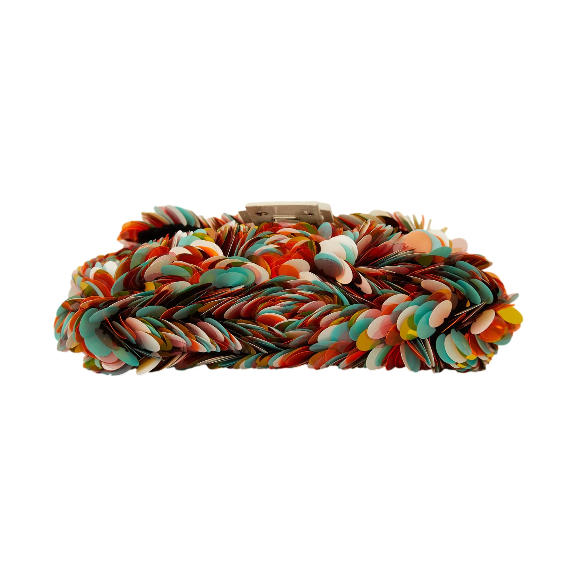 Fendi Multicolor Sequin Baguette Bag - Image 3