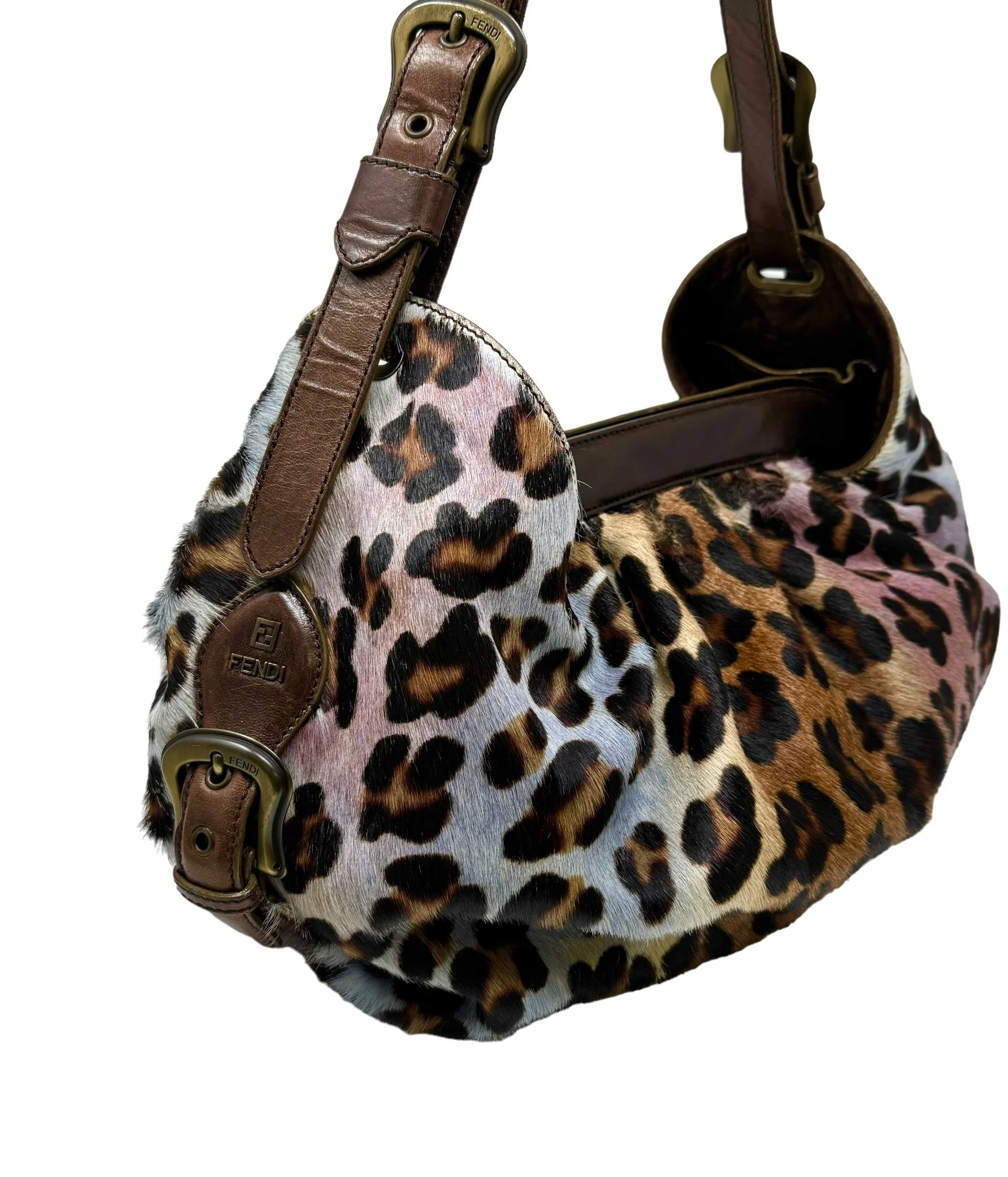 Fendi Multicolor Cheetah Shoulder Bag - Image 2