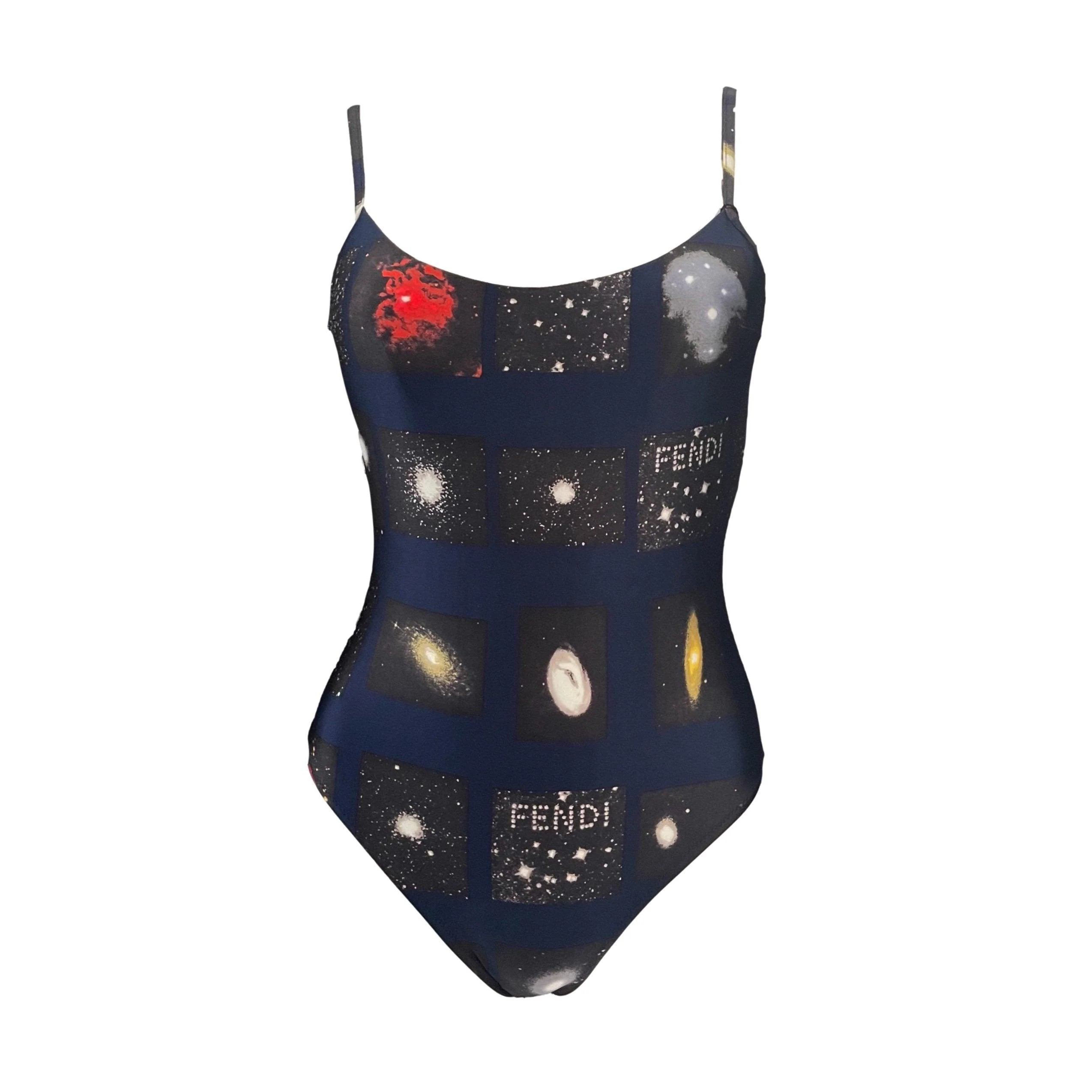Fendi Navy Constellation One Piece
