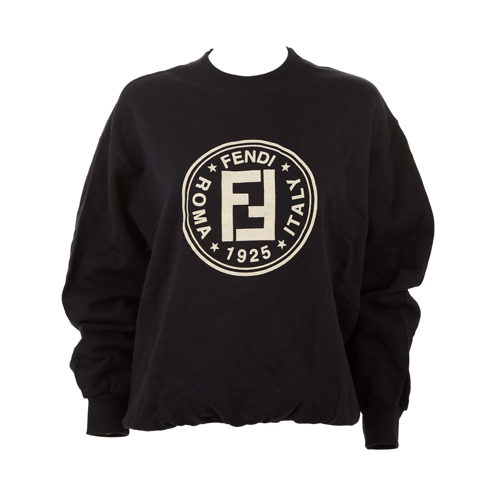 Fendi Navy Logo Sweatshirt