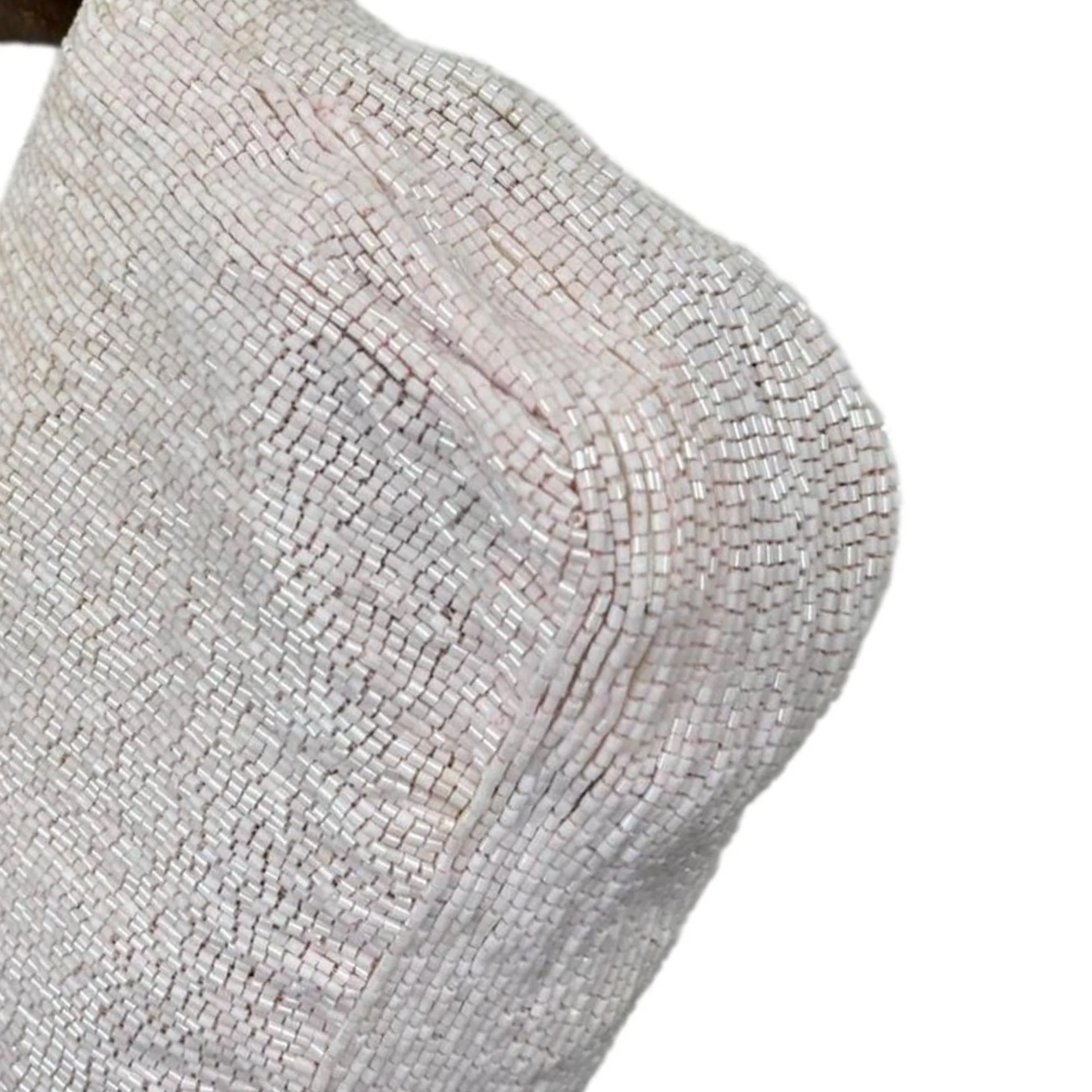 Fendi Nude Beaded Baguette - Image 3