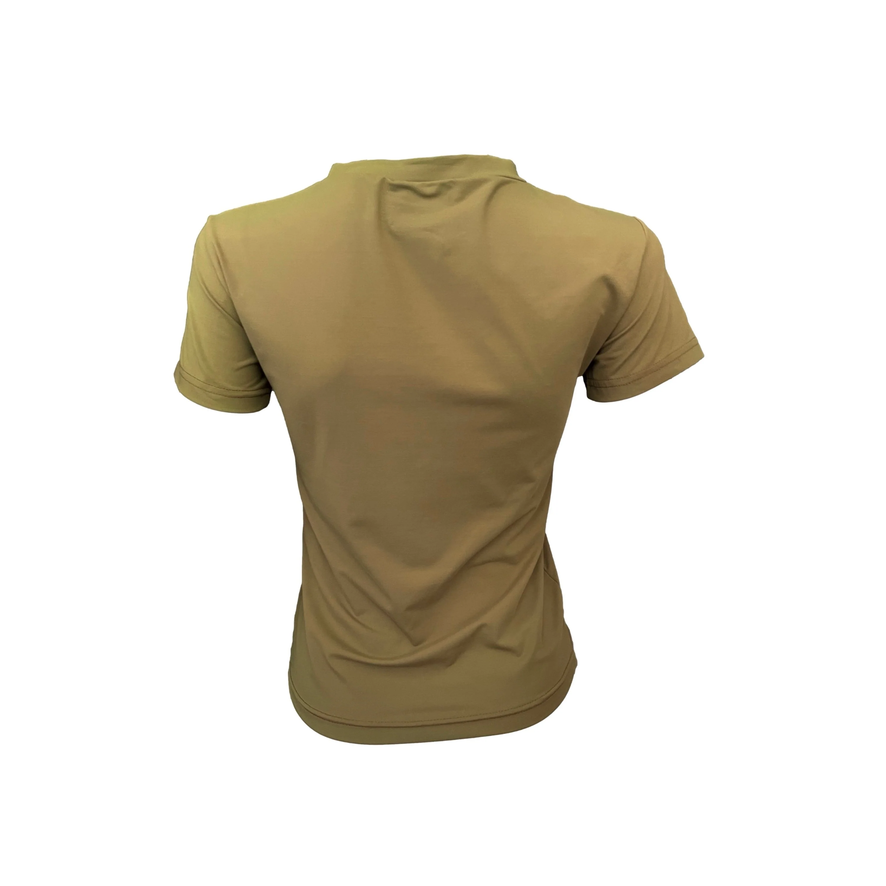 Fendi Olive Logo T-Shirt - Image 2