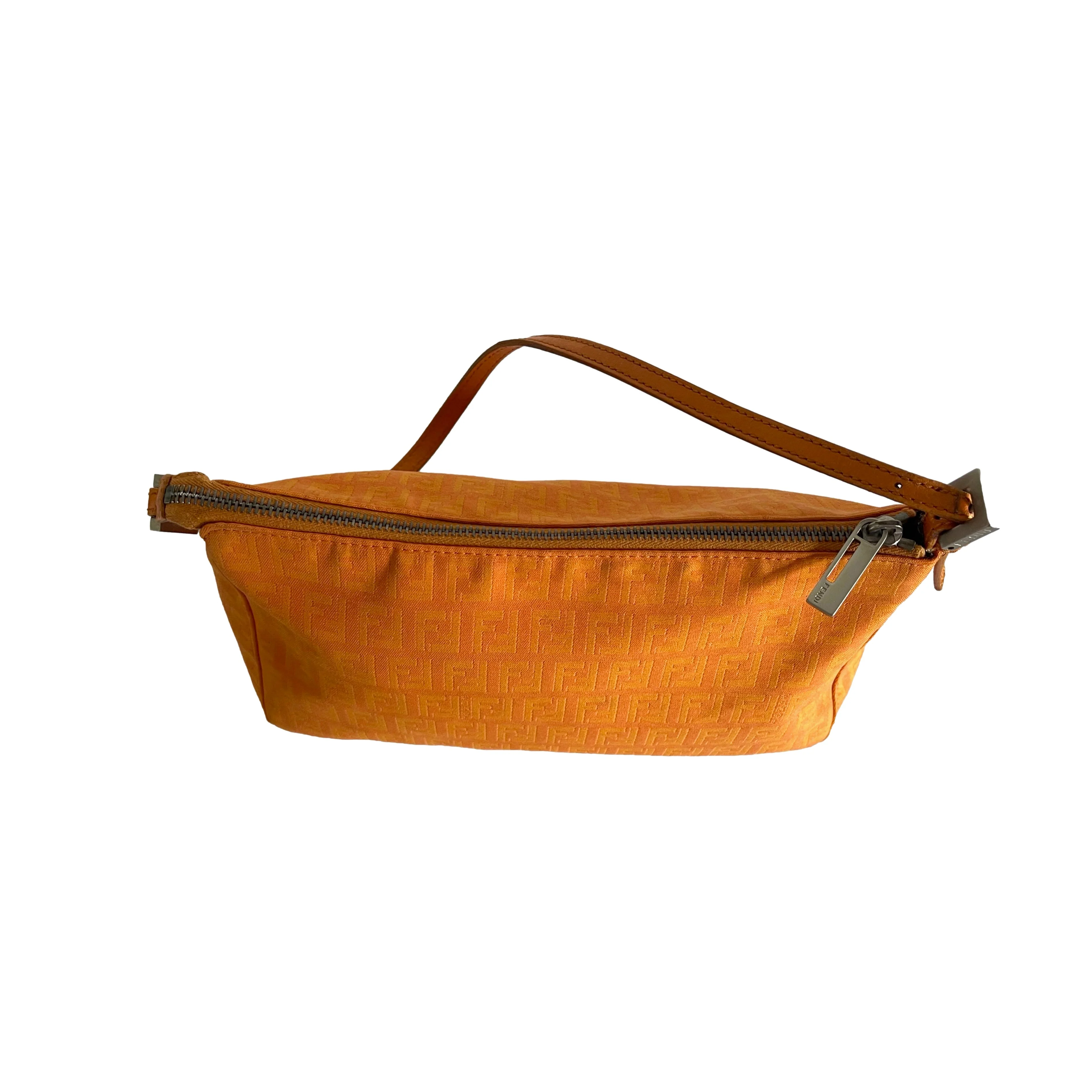 Fendi Orange Classic Logo Bag - Image 2