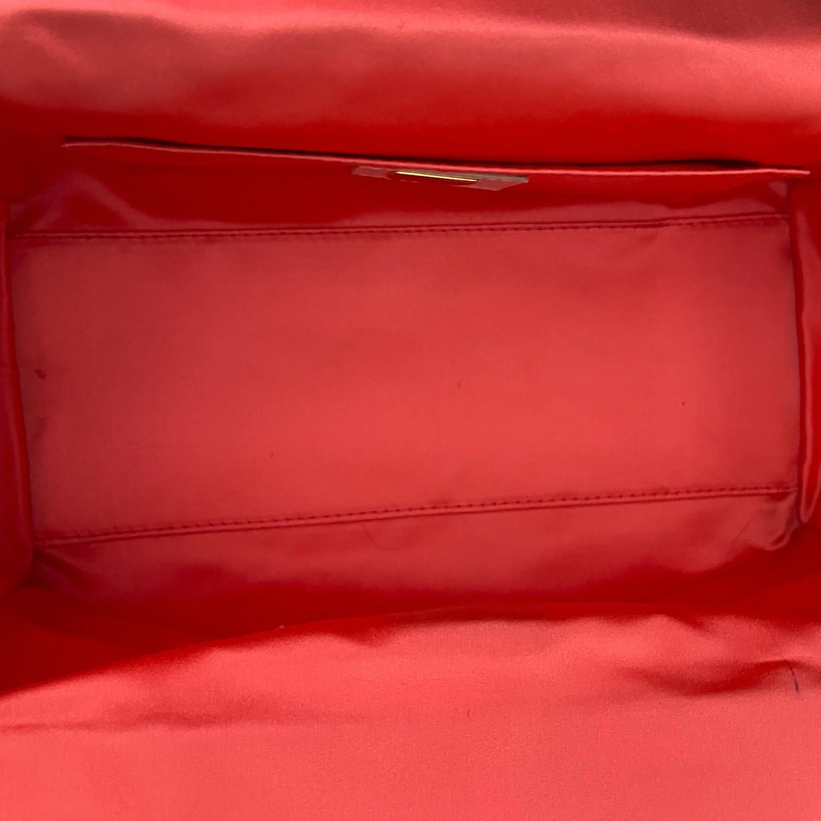 Fendi Orange Print Logo Box Bag - Image 4
