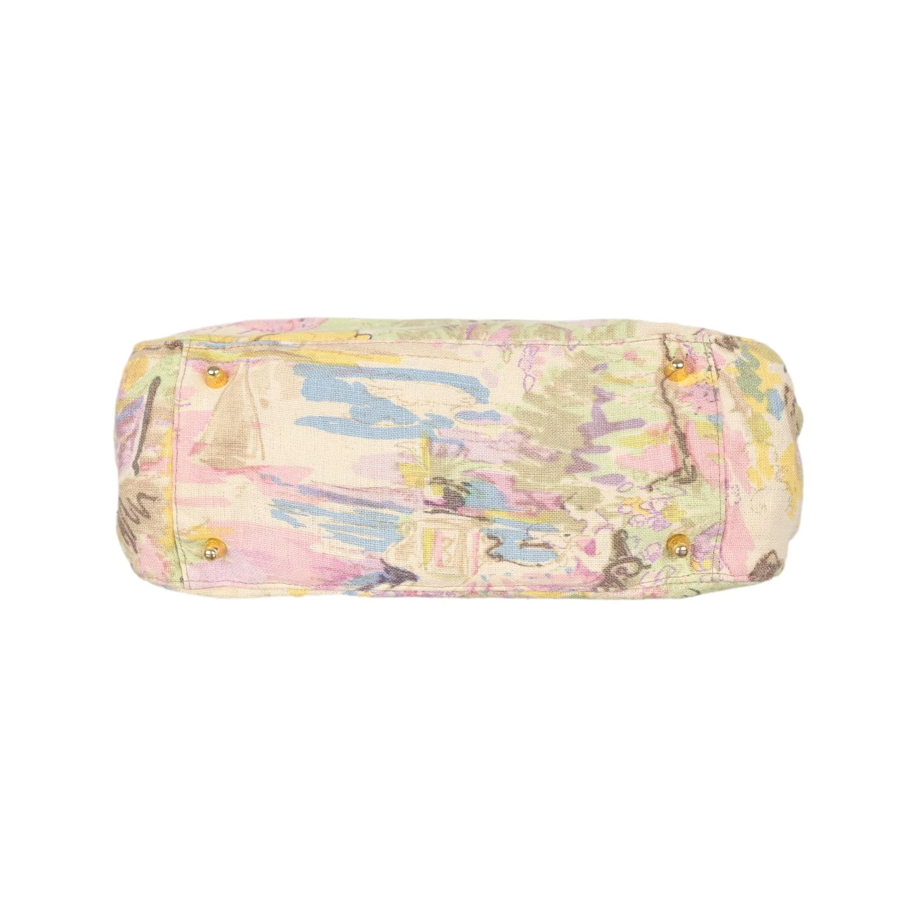 Fendi Pastel Art Top Handle Bag - Image 3