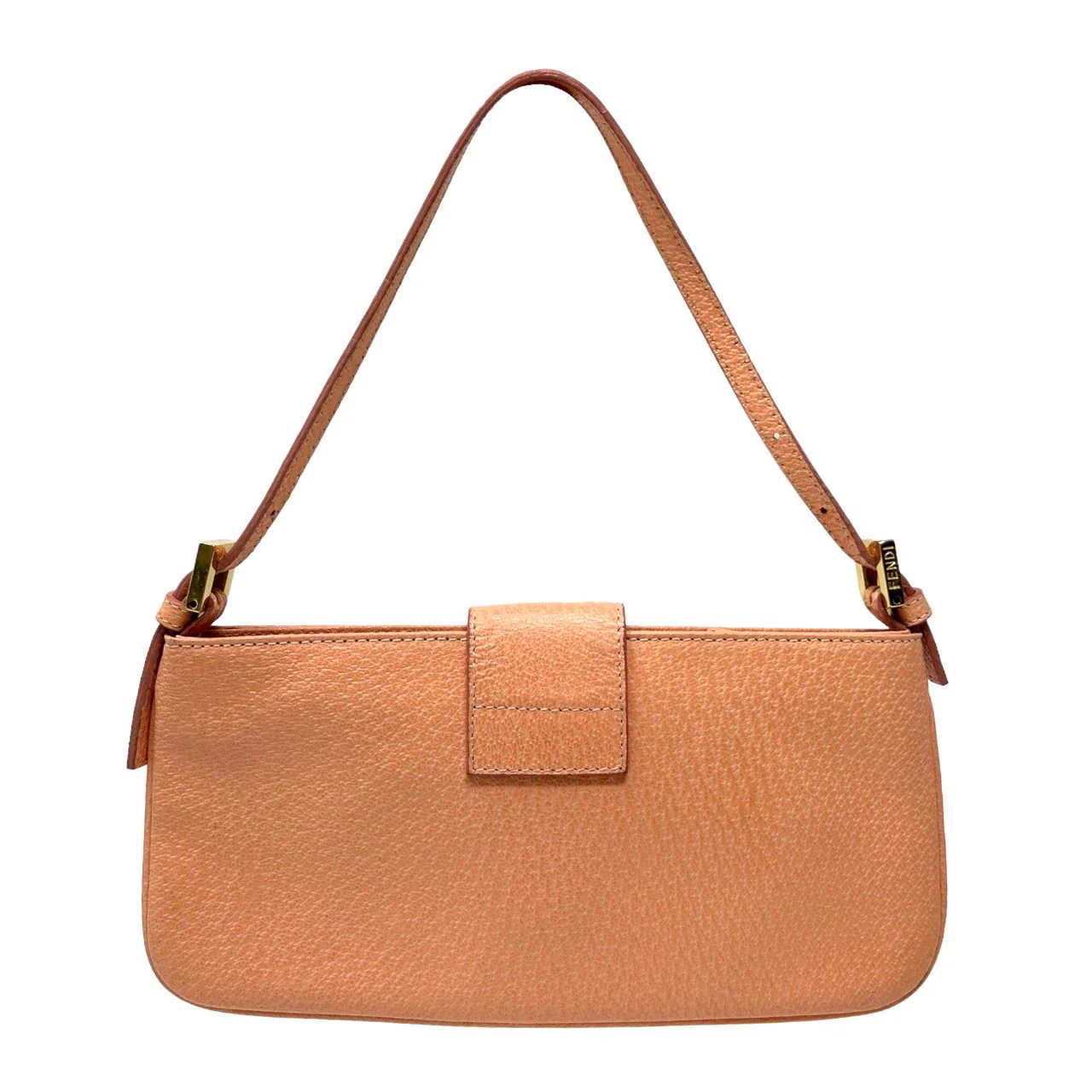 Fendi Peach Mini Shoulder Bag - Image 2