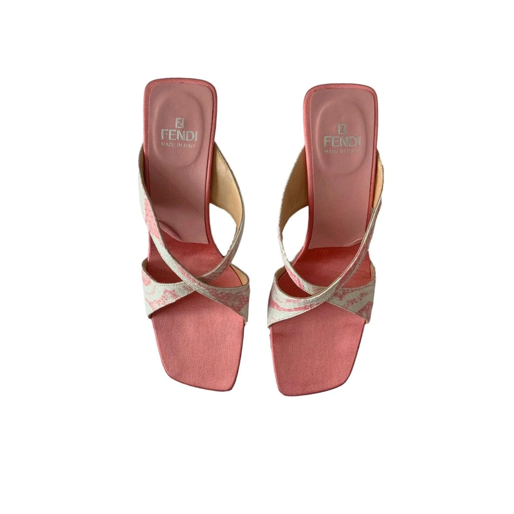 Fendi Pink Kitten Heels