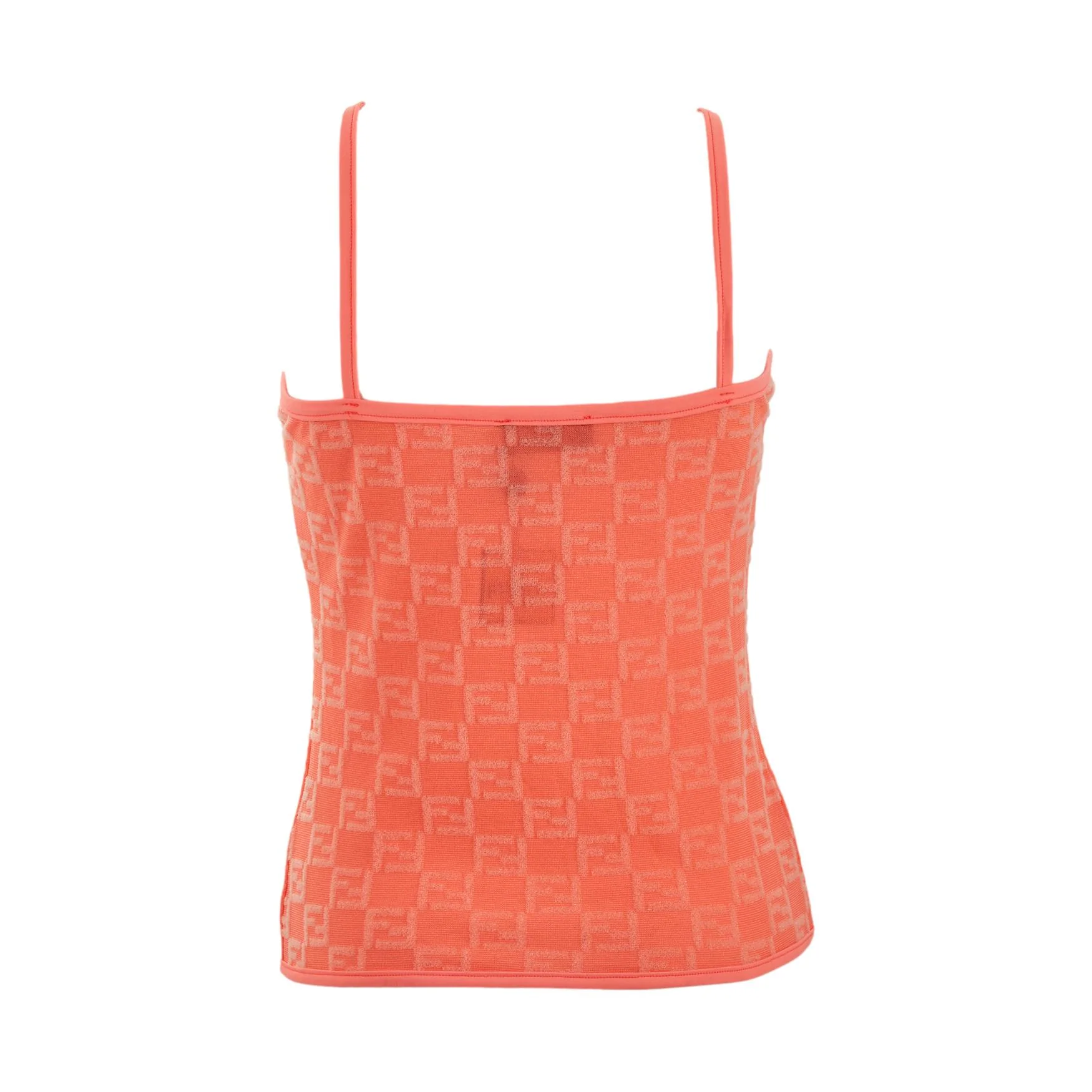 Fendi Pink Logo Tank - Image 2