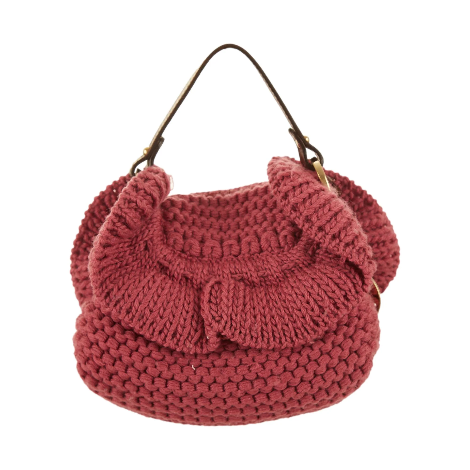 Fendi Pink Mini Crochet Bag - Image 3