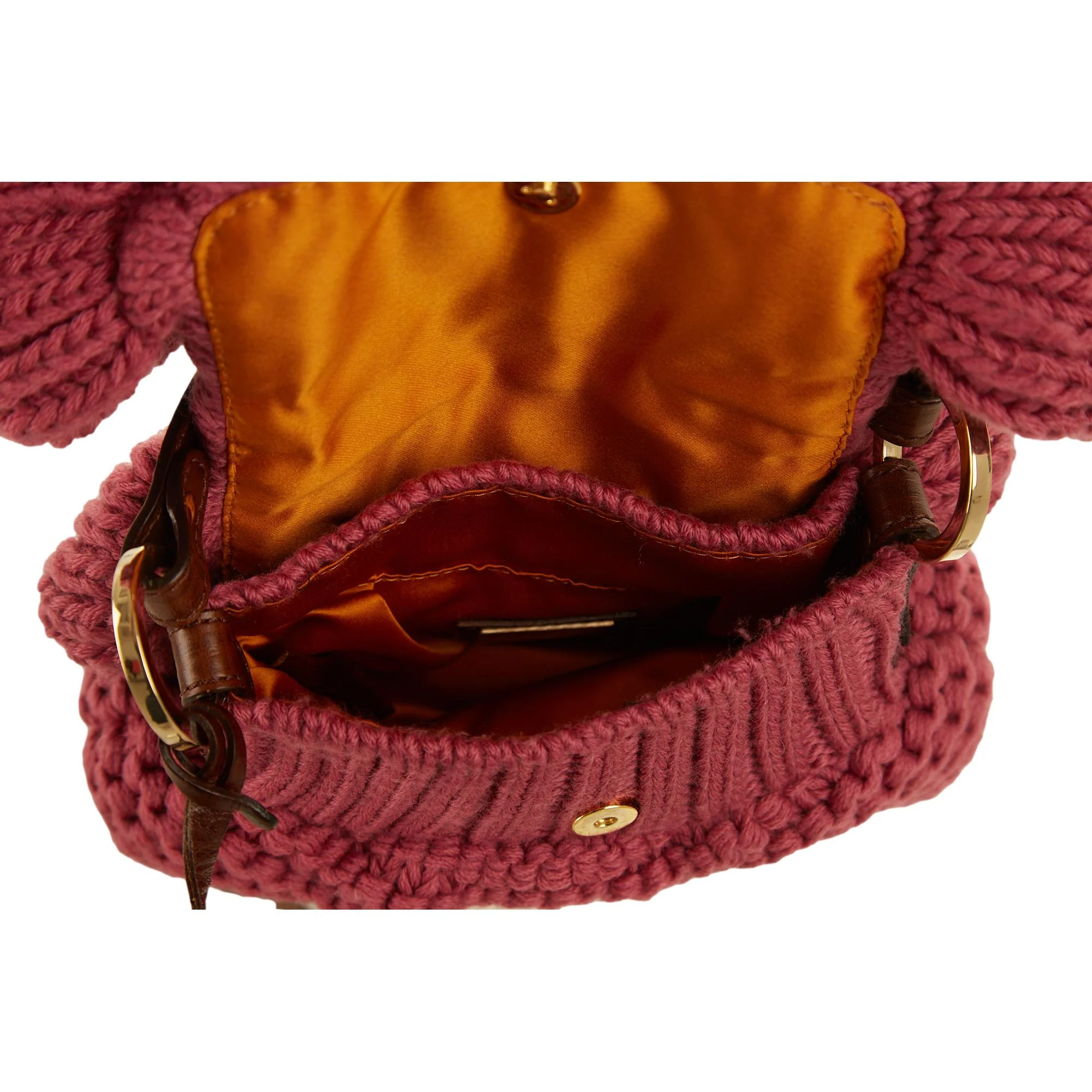 Fendi Pink Mini Crochet Bag - Image 5