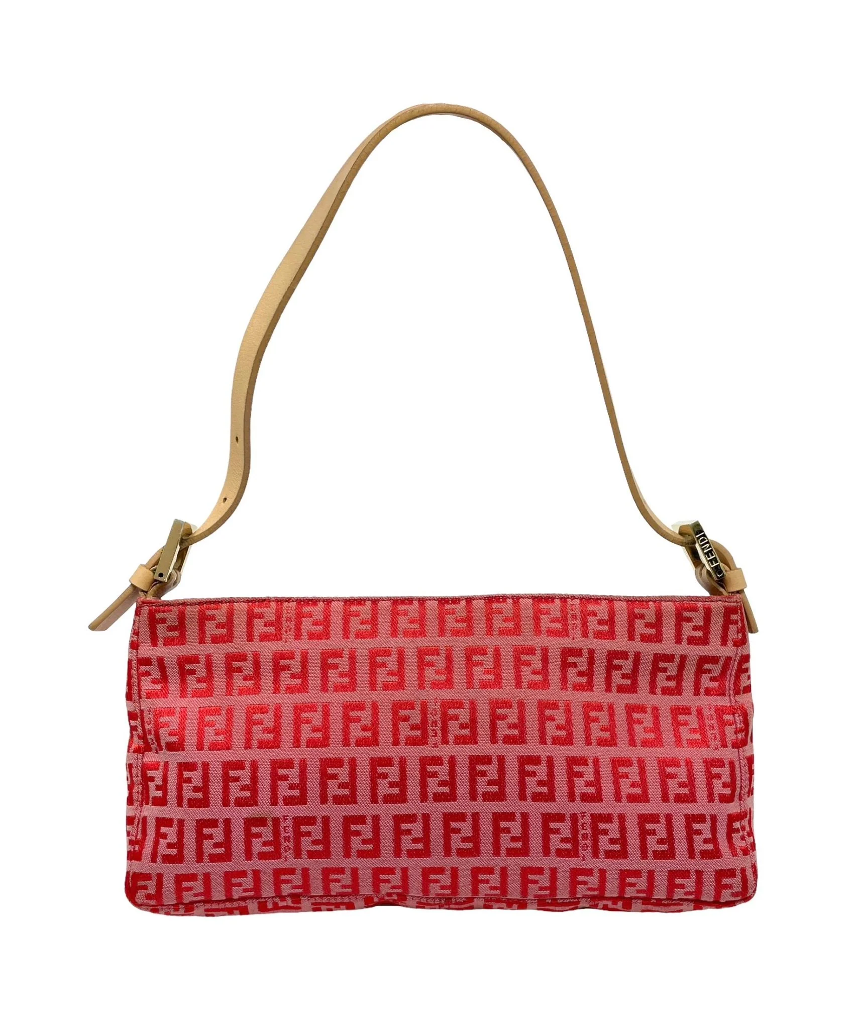 Fendi Pink Monogram Shoulder Bag - Image 2