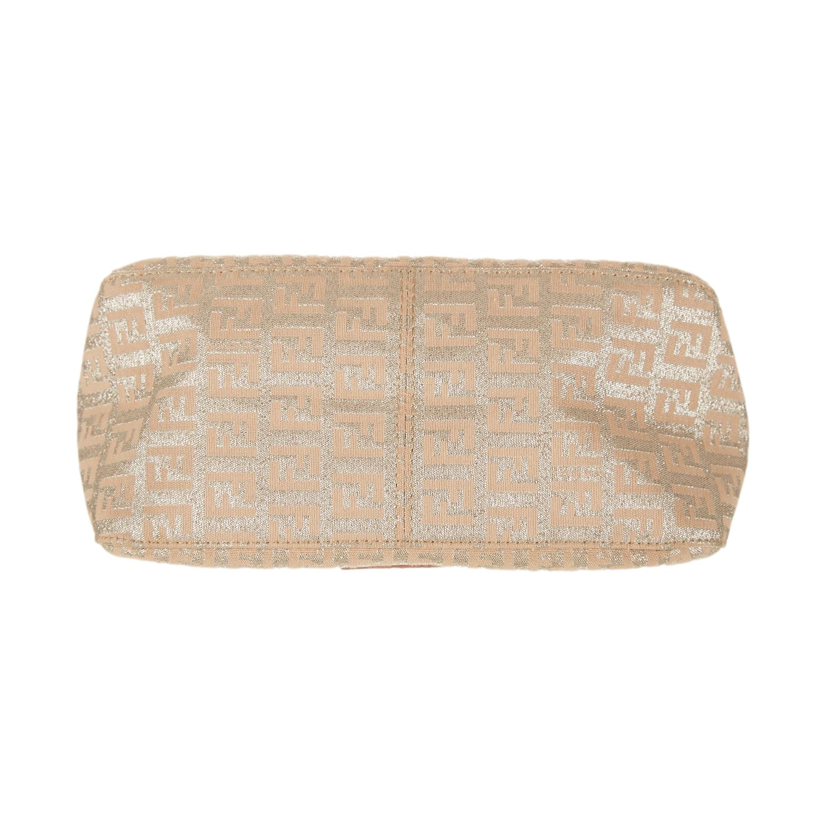 Fendi Pink Shimmer Baguette - Image 3