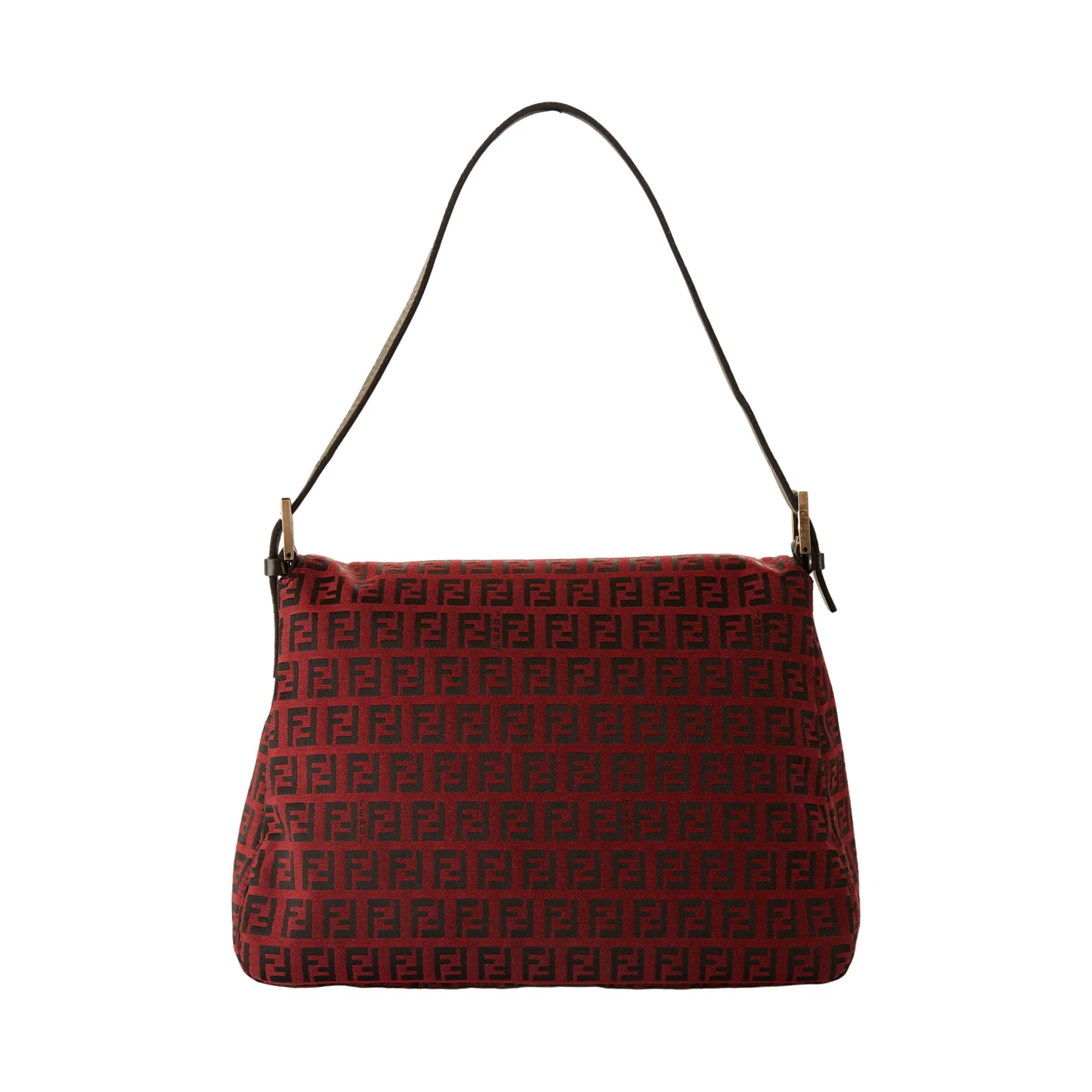 Fendi Red Logo Mama Baguette - Image 2