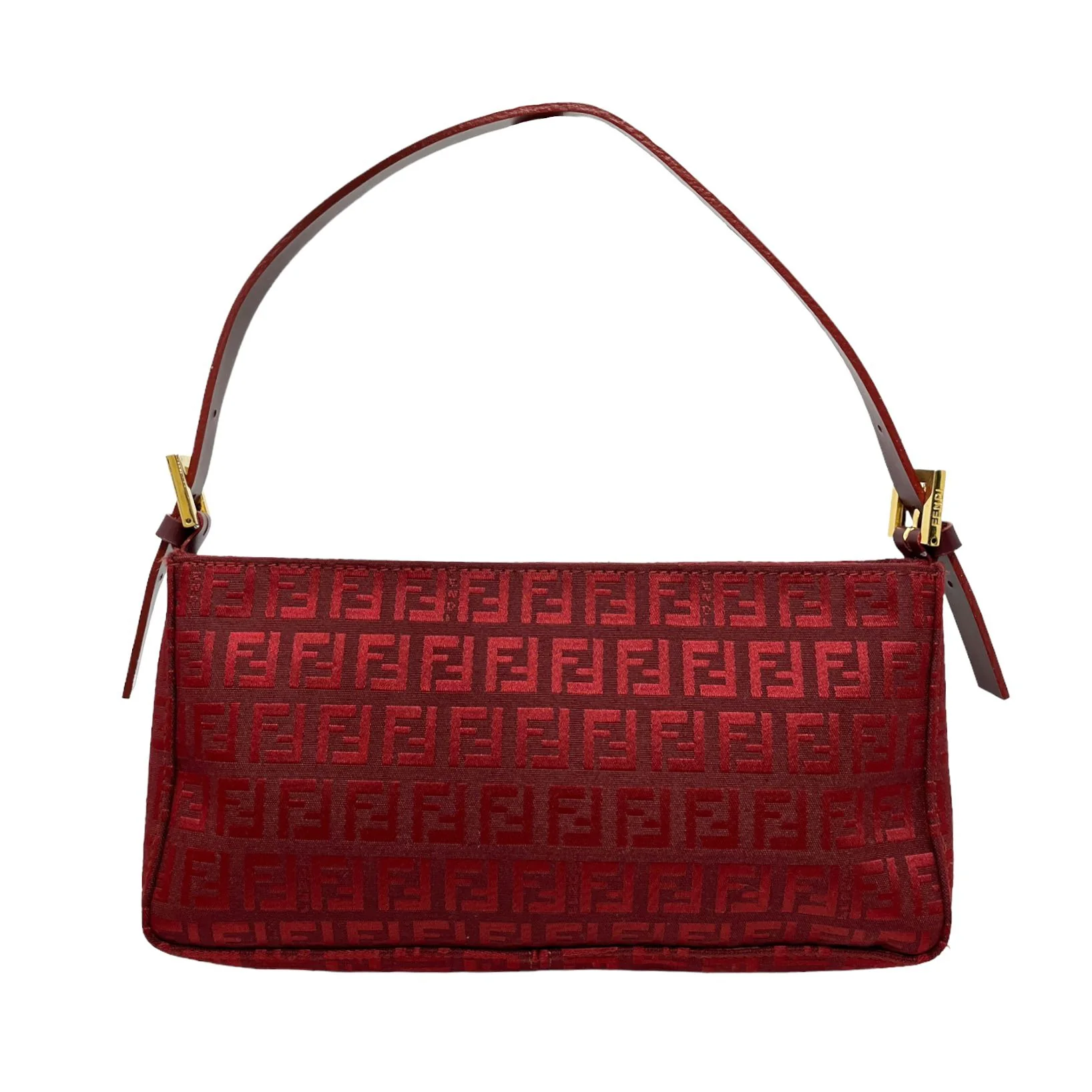 Fendi Red Mini Shoulder Bag - Image 2