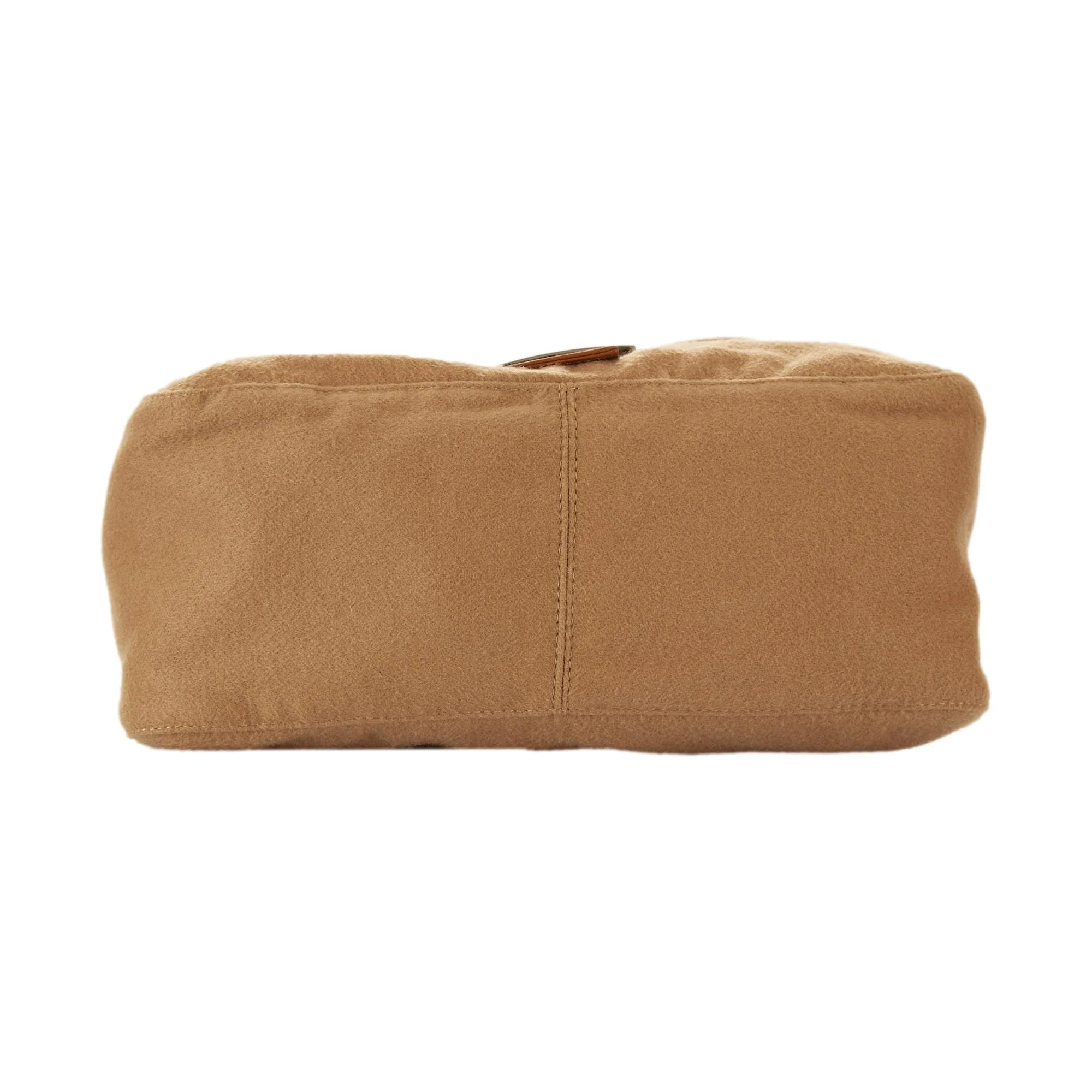 Fendi Tan Felt Mama Baguette - Image 3