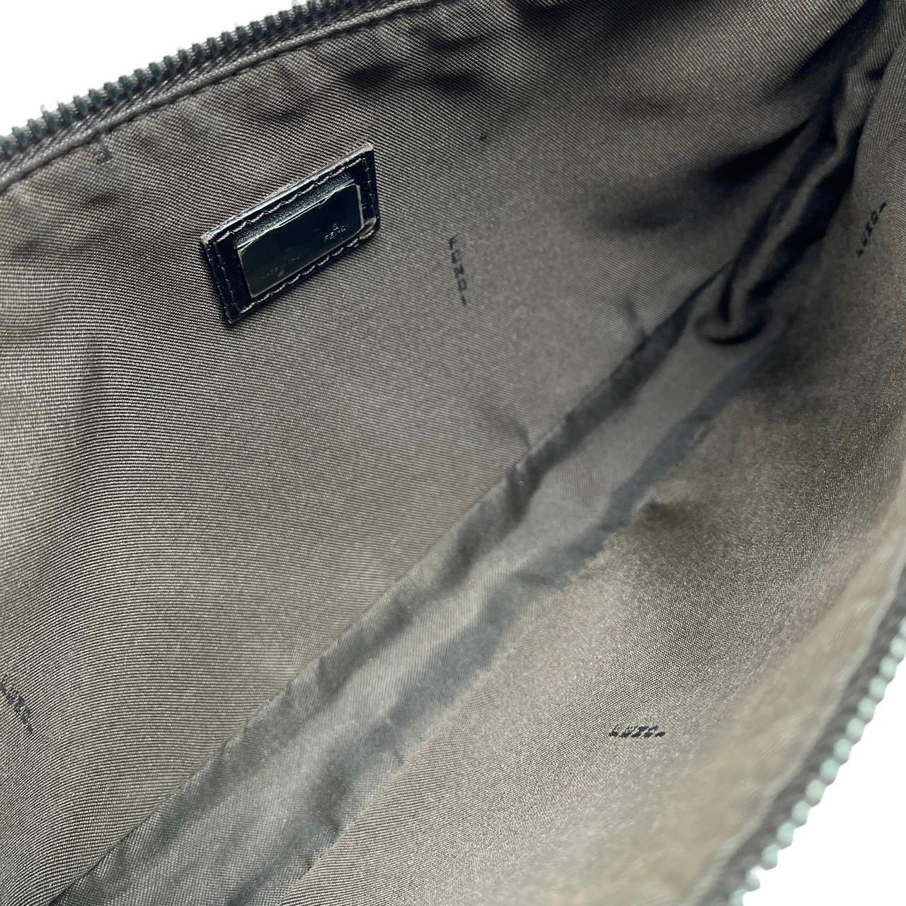Fendi Tan Logo Rounded Shoulder Bag - Image 3