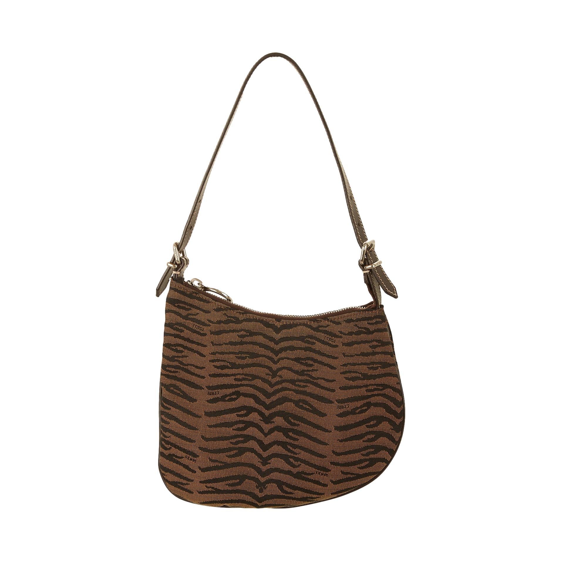 Fendi Tiger Print Mini Shoulder Bag - Image 2