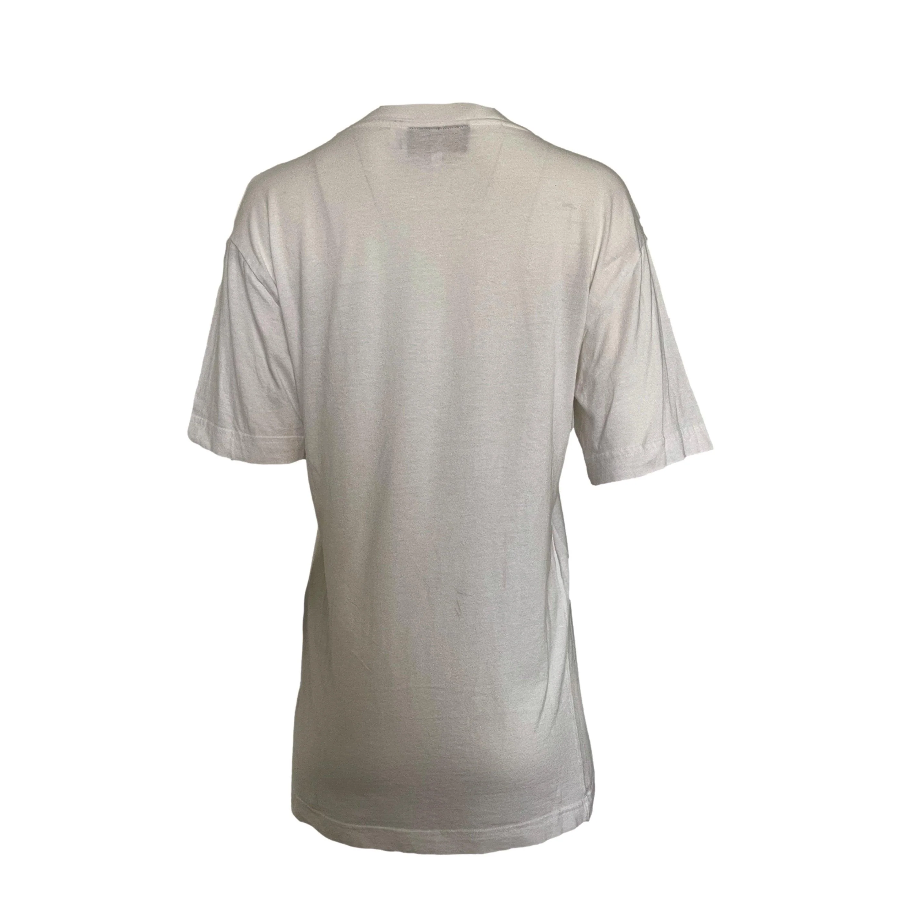 Fendi White Logo T-Shirt - Image 2