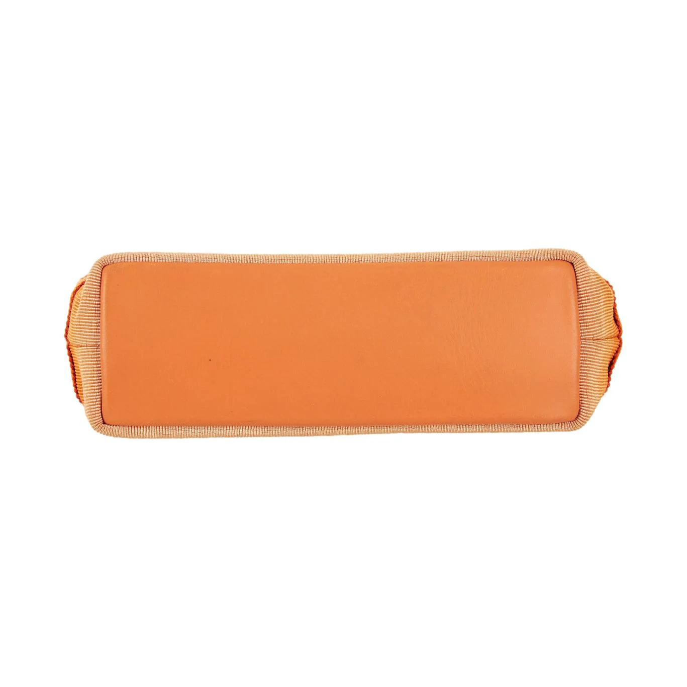 Ferragamo Orange Mini Gross-Grain 2way Bag - Image 3