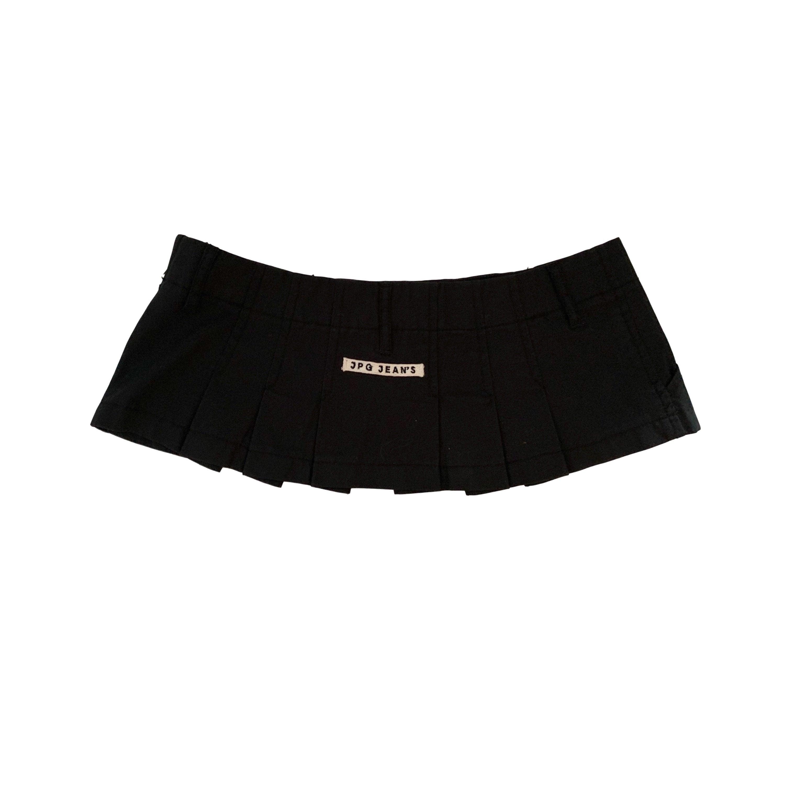Gaultier Black Micro Mini Skirt