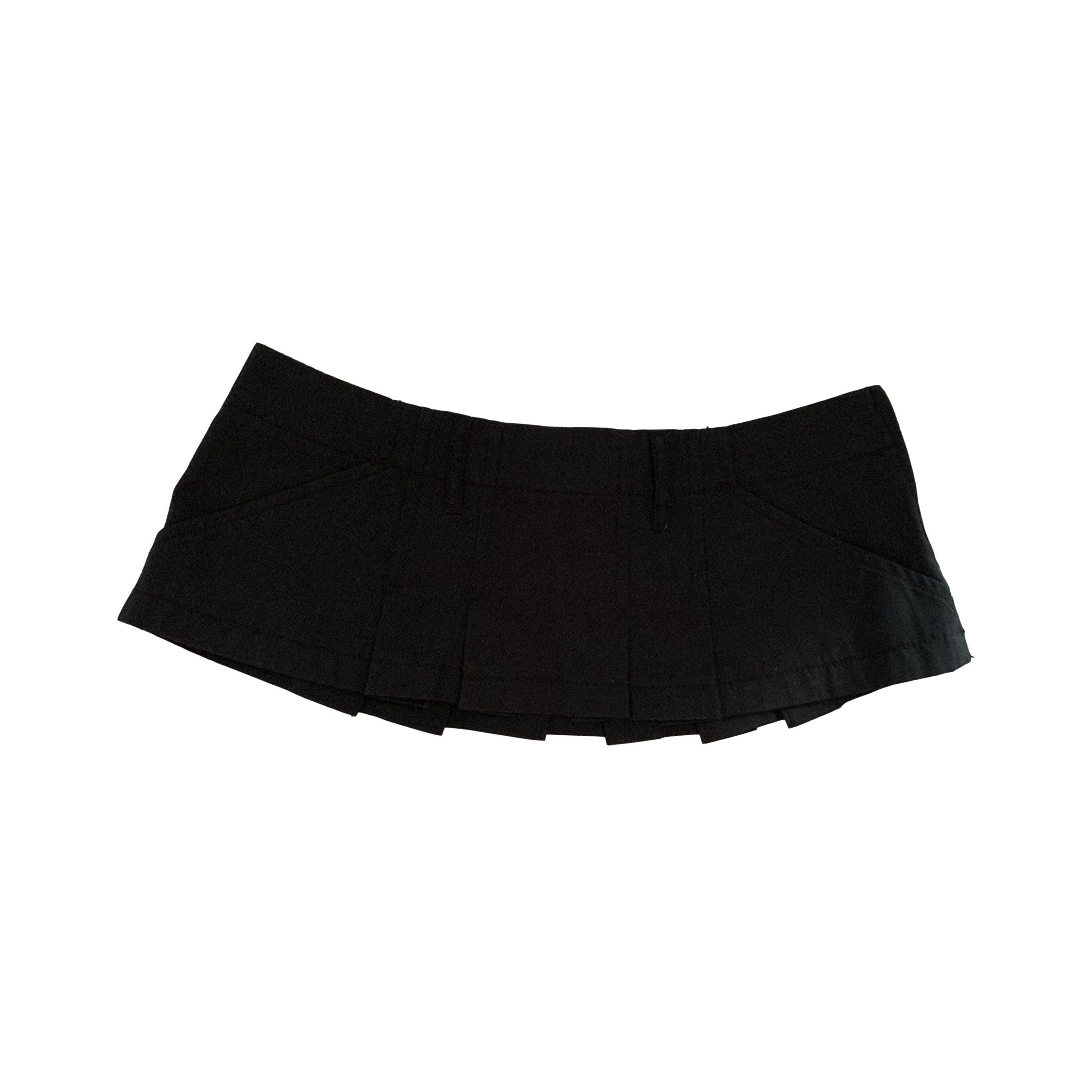 Gaultier Black Micro Mini Skirt - Image 2
