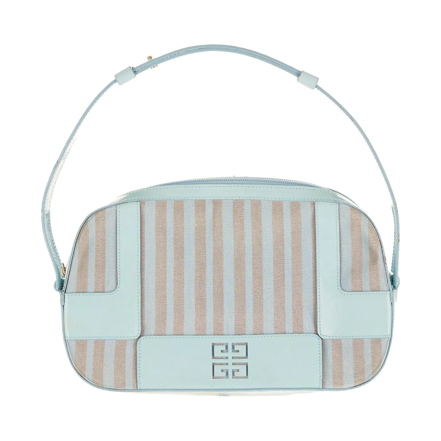 Givenchy Blue Patent Top Handle Bag