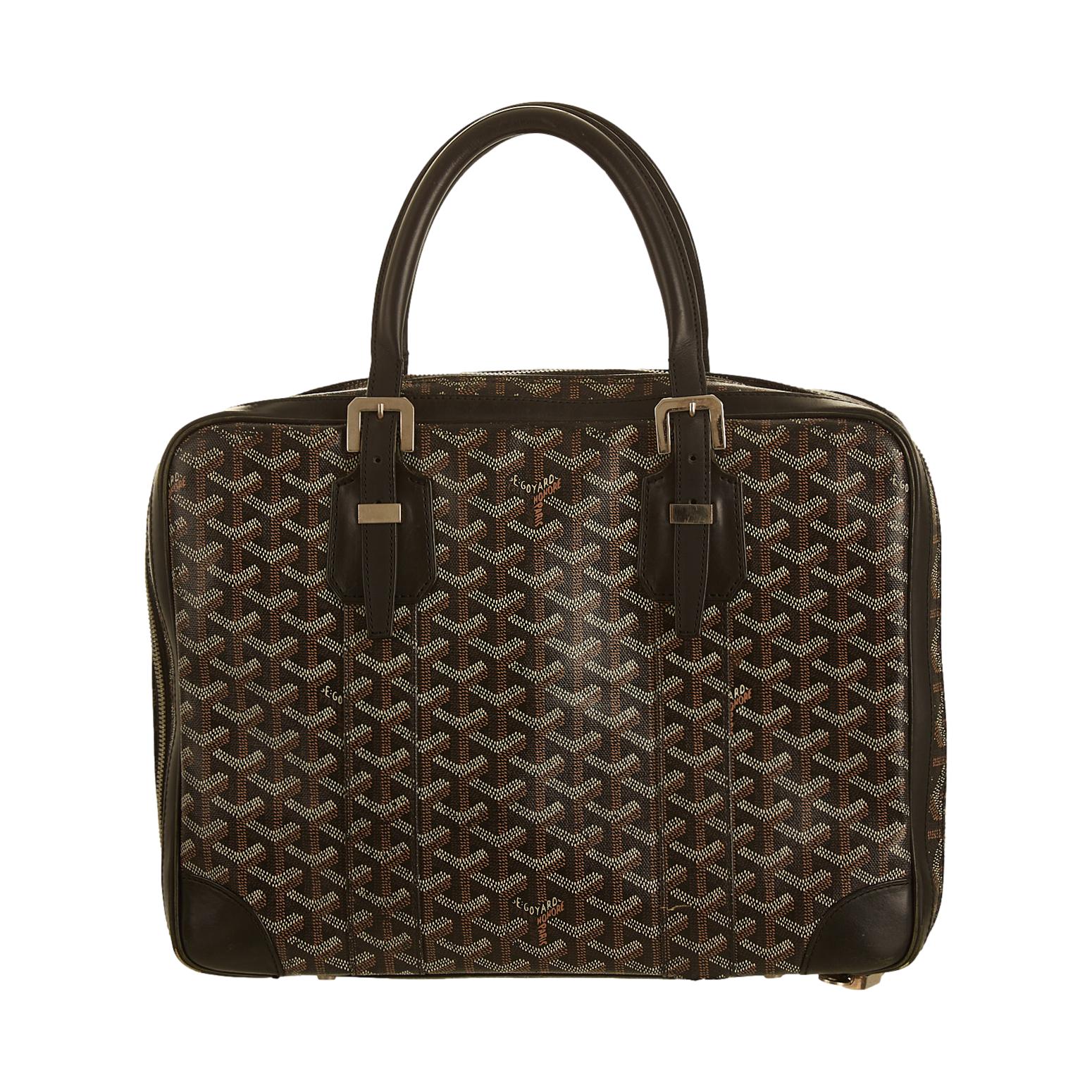 Goyard Black Ambassade Top Handle Bag - Image 2